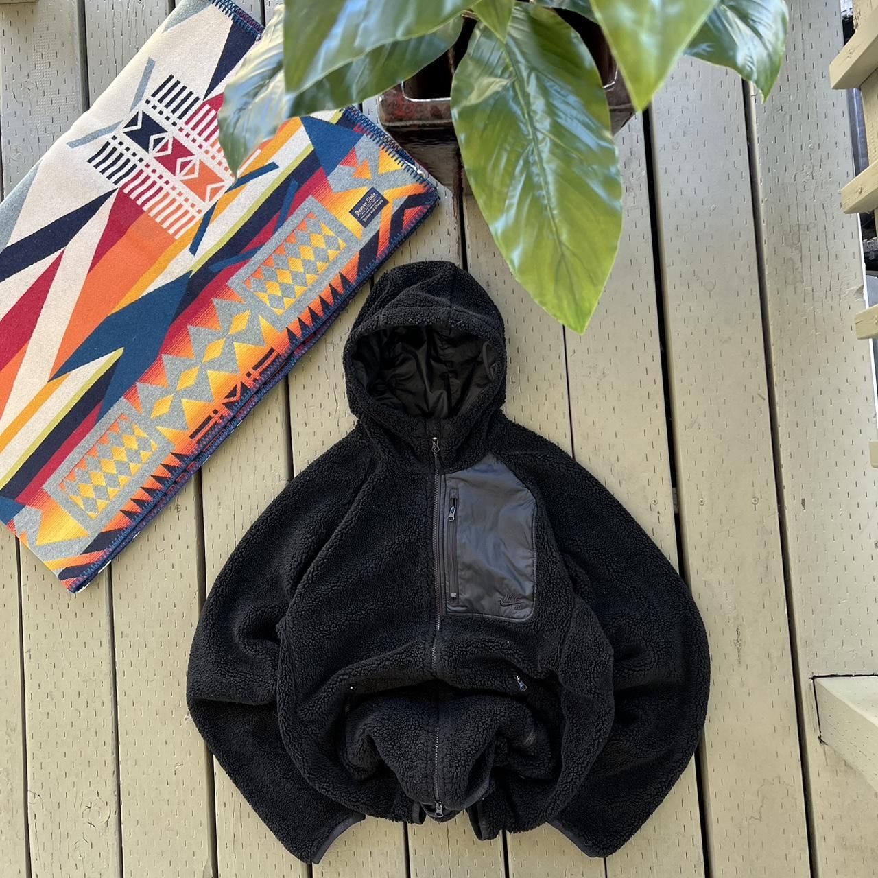 Nike Nike SB Everett Sherpa Jacket Full Zip Hooded Black Size US M / EU 48-50 / 2 - 4 Thumbnail