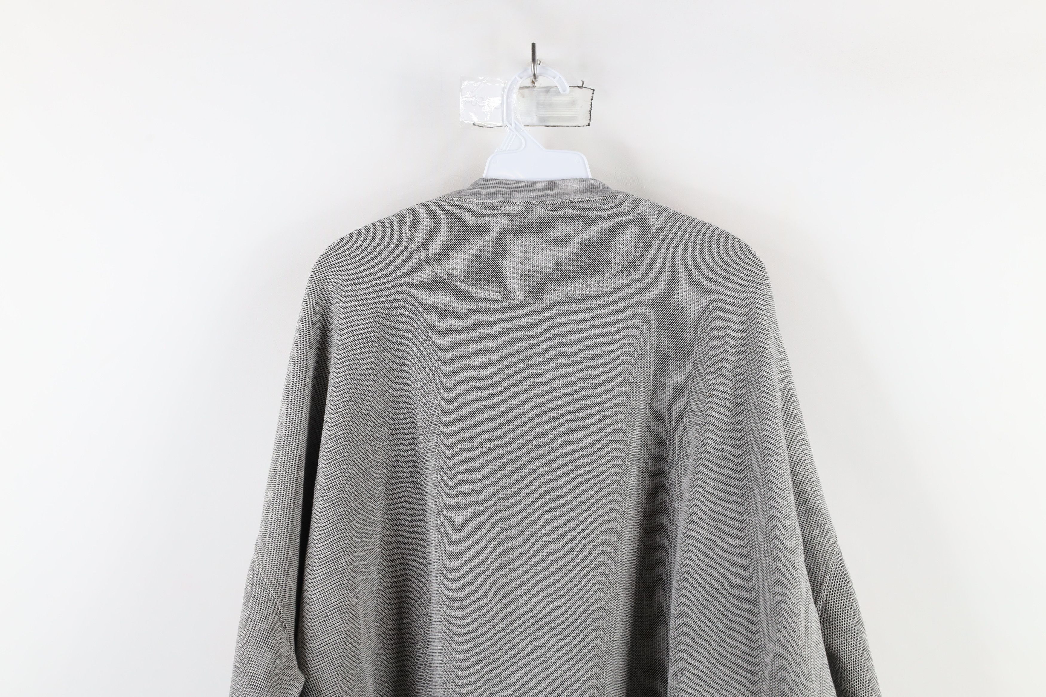Vintage Vintage 90s Ohio State University Crewneck Sweatshirt Gray Size US XXL / EU 58 / 5 - 15 Thumbnail