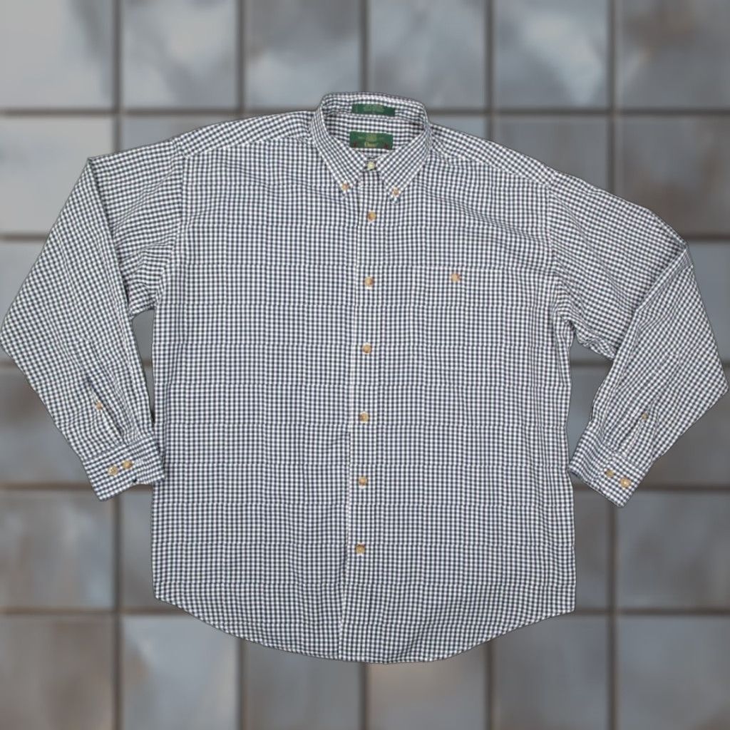 Orvis Vintage Orvis Shirt Men Large Blue Check Button Up Casual Outdoor Fish Hike Y2K Men Size US L / EU 52-54 / 3 - 1 Thumbnail