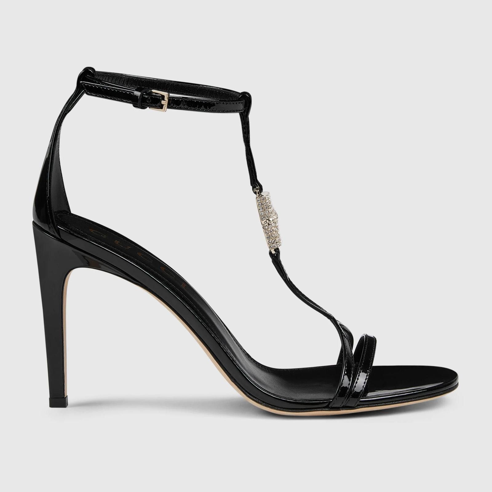 Gucci Gucci Bamboo Crystal Sandals Size US 7.5 / IT 37.5 - 1 Thumbnail