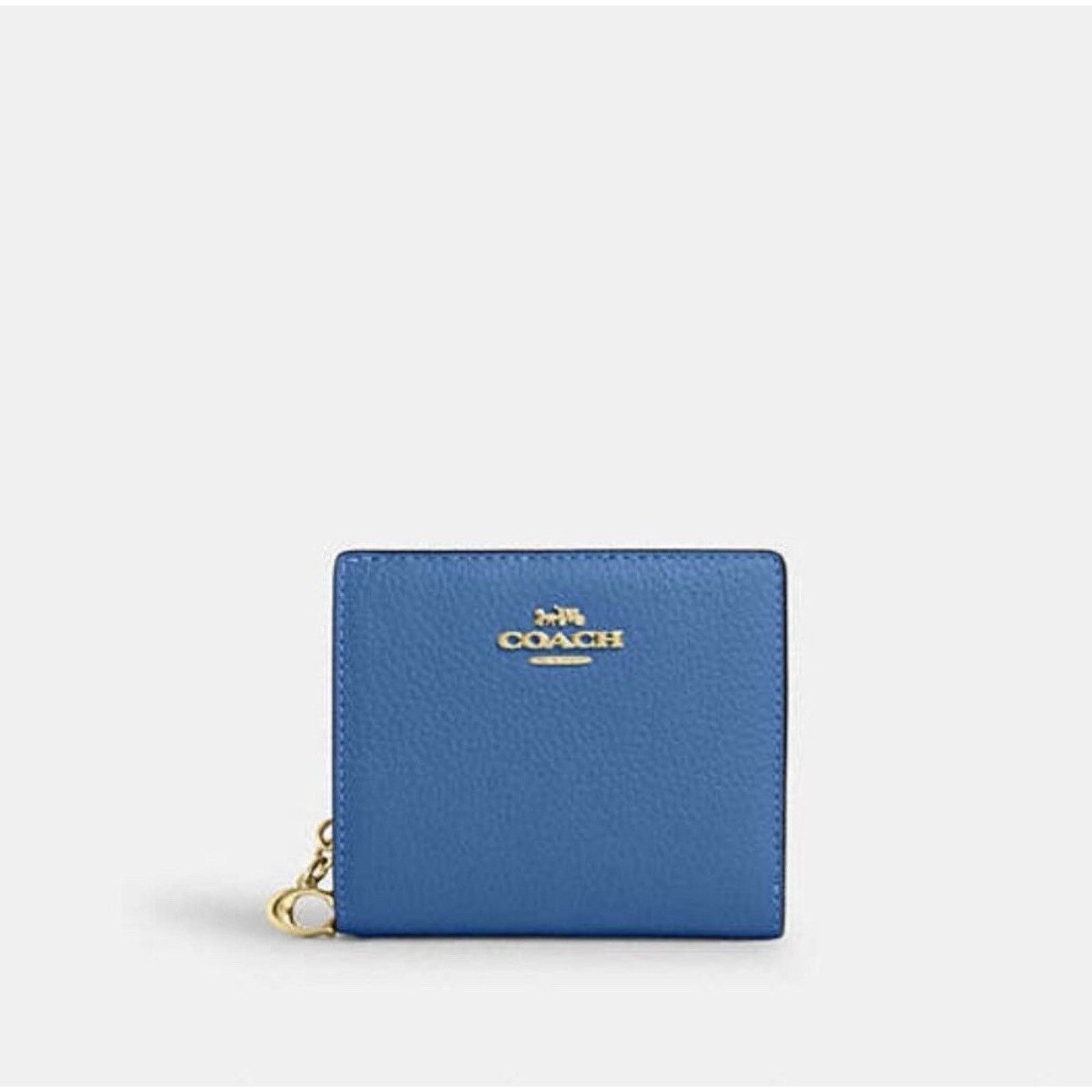 Coach NWT Coach Snap Wallet C2862 Pacific Bright Blue Leather Size ONE SIZE - 3 Thumbnail