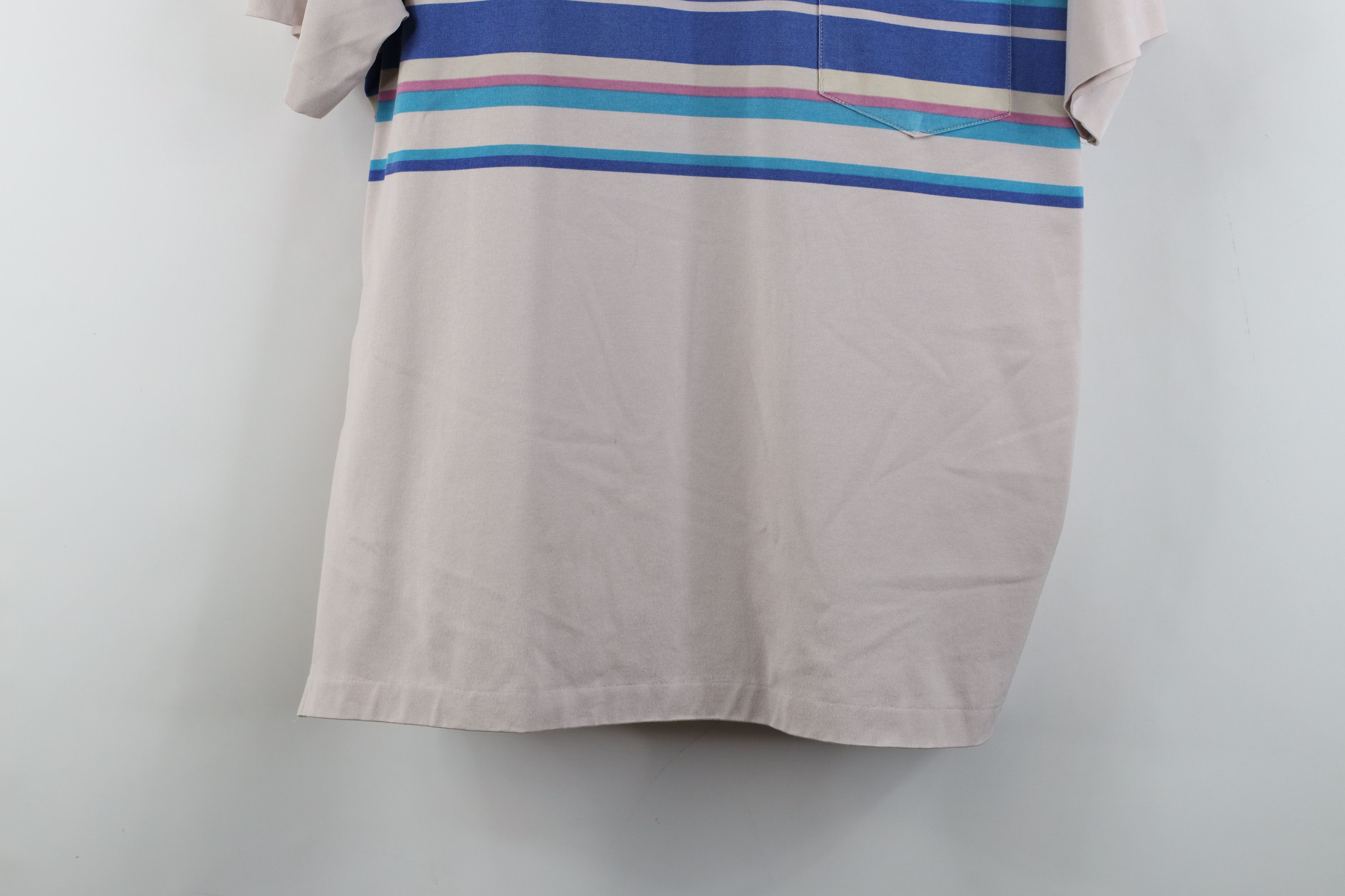 Vintage Vintage 70s Streetwear Bock Knit Collared Golf Polo Shirt Size US XL / EU 56 / 4 - 3 Thumbnail