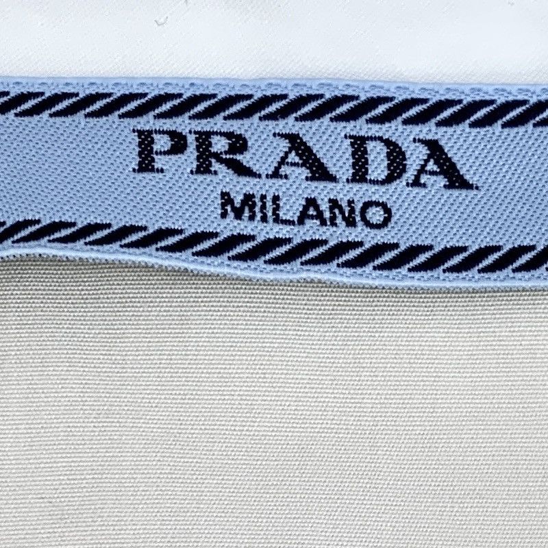 Prada Prada Cotton Fake Two-piece Long Sleeve Shirt Dress K26WX Size XS / US 0-2 / IT 36-38 - 5 Thumbnail