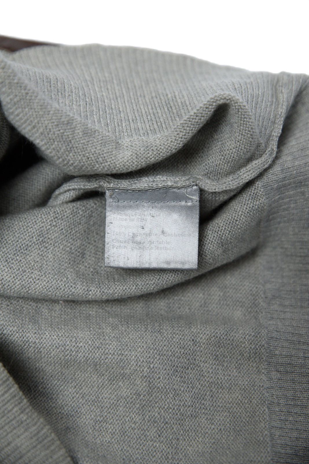 Dior Dior Homme FW04 Distressed Cashmere Turtleneck Sweater Size US XS / EU 42 / 0 - 7 Thumbnail