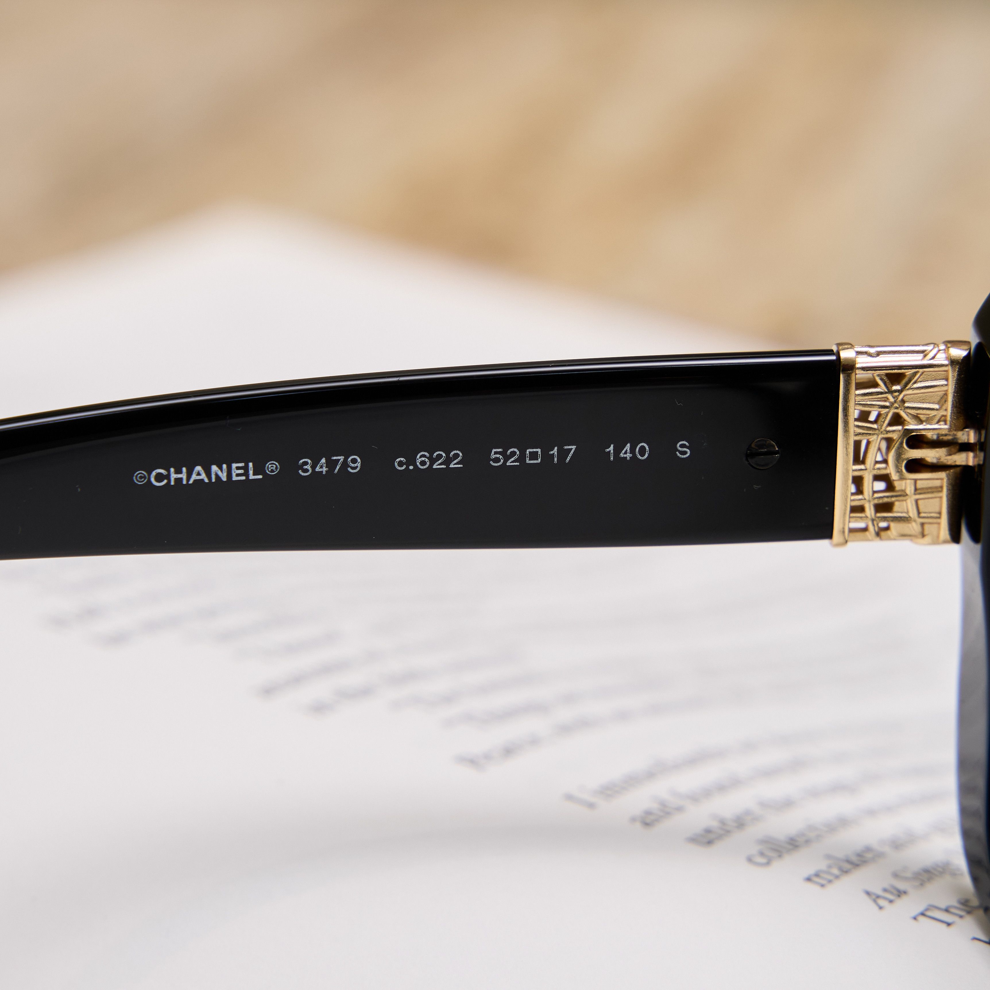 Chanel CHANEL 0CH3479 C622 Sunglasses Size ONE SIZE - 5 Thumbnail