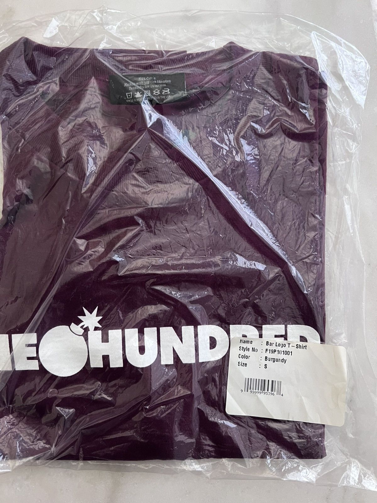 The Hundreds The Hundreds Tee Bar Logo Bomb White Size Small Size US S / EU 44-46 / 1 - 1 Thumbnail