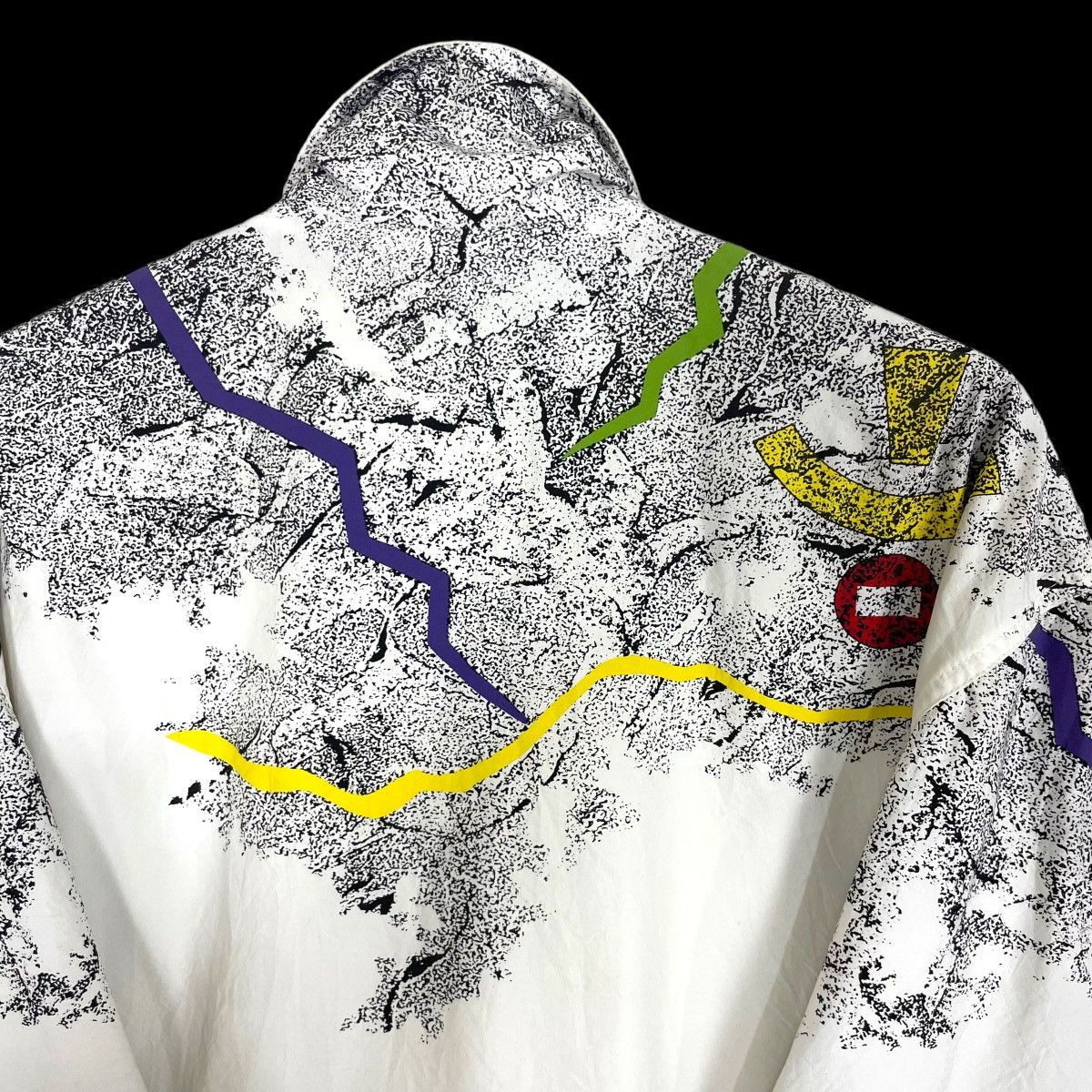 Adidas Vintage Adidas Descente Jacket Zipper Windbreaker Over Print Size US M / EU 48-50 / 2 - 17 Thumbnail