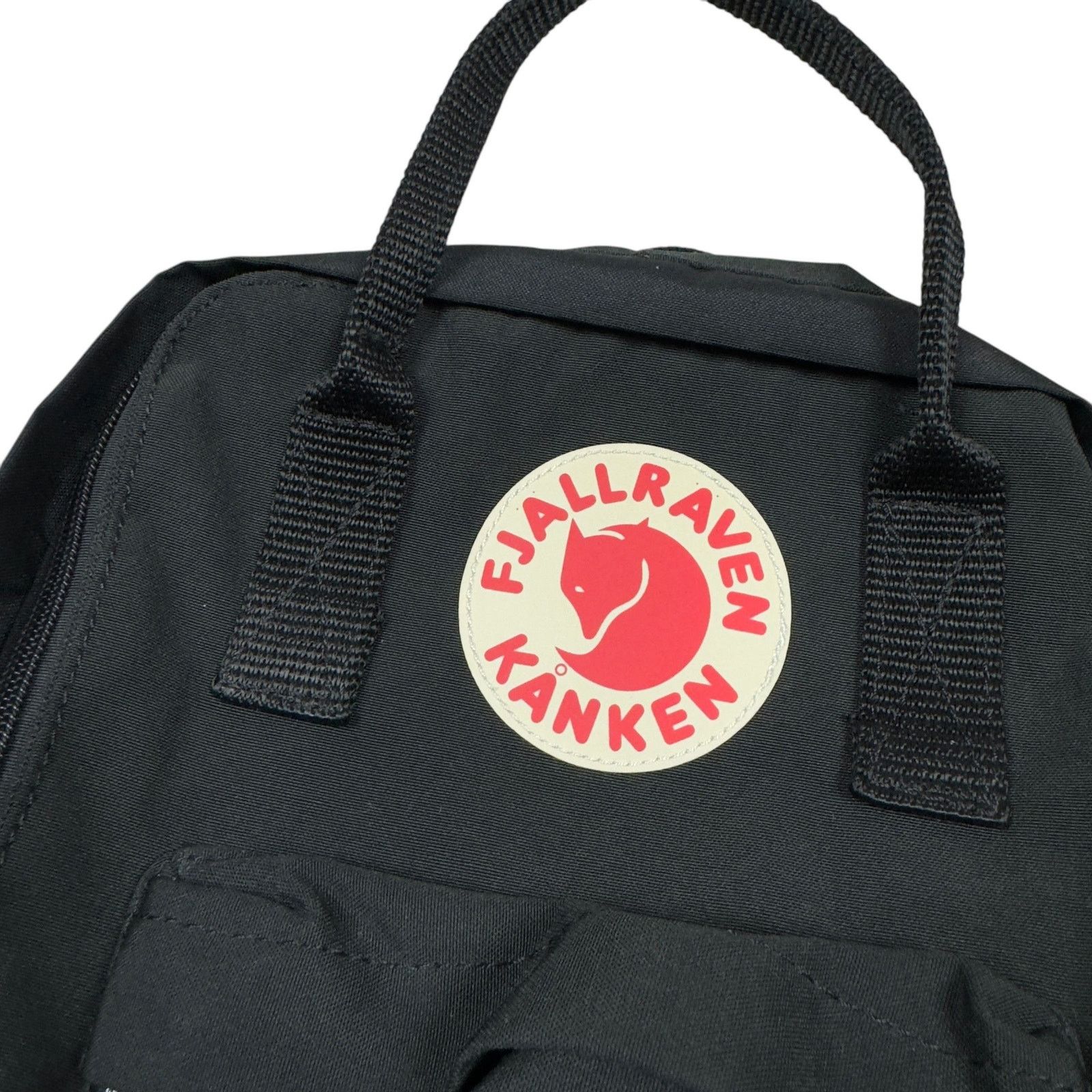 Fjallraven Fjallraven Kanken Womens Black Everyday Outdoor Backpack Bag Size ONE SIZE - 3 Thumbnail