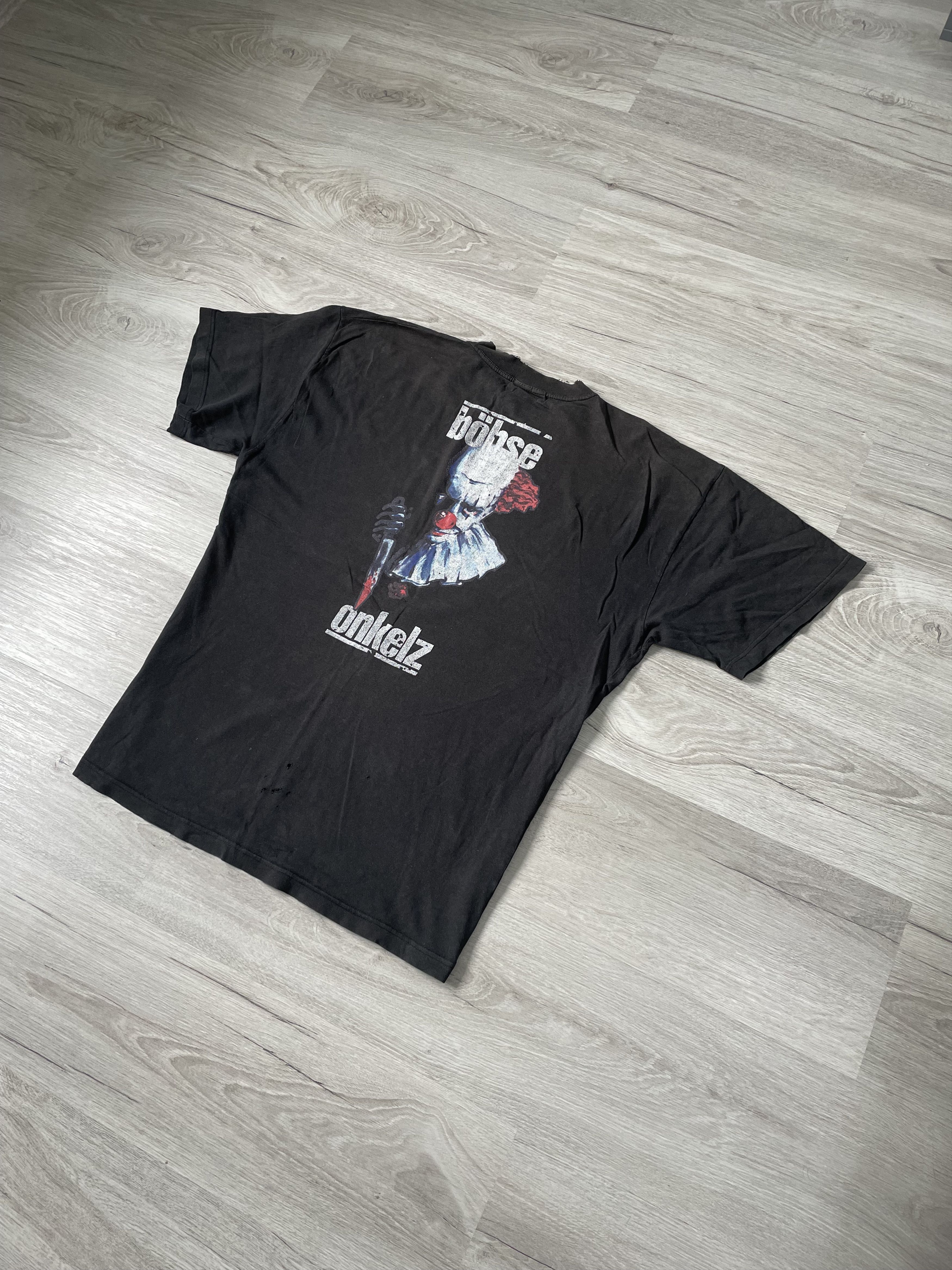 Japanese Brand × Vintage Vintage Men's Shirt Böhse Onkelz Size US XL / EU 56 / 4 - 1 Thumbnail