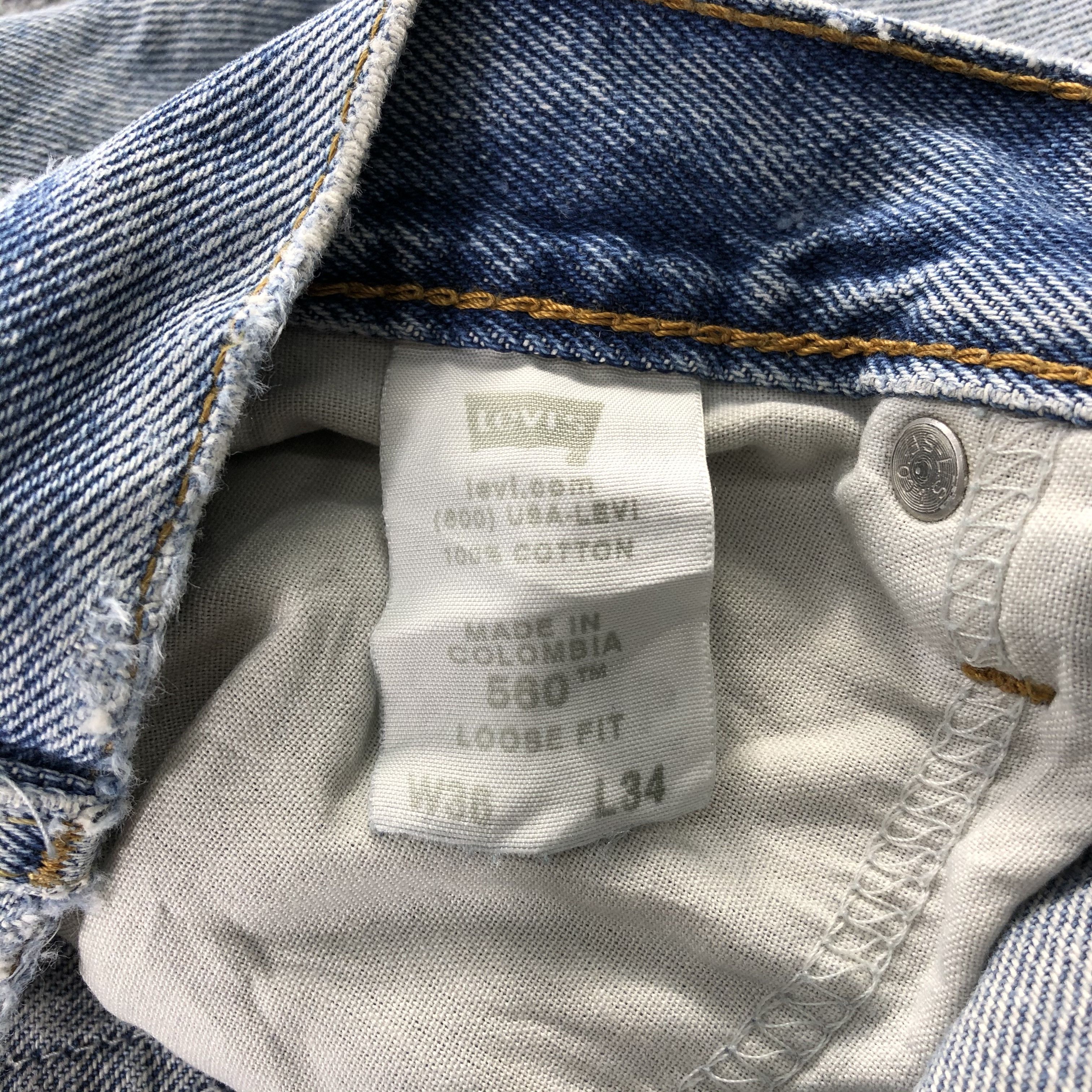 Levi's Light Wash Vintage Levis 560 Jeans-J1181 Size US 36 / EU 52 - 11 Thumbnail