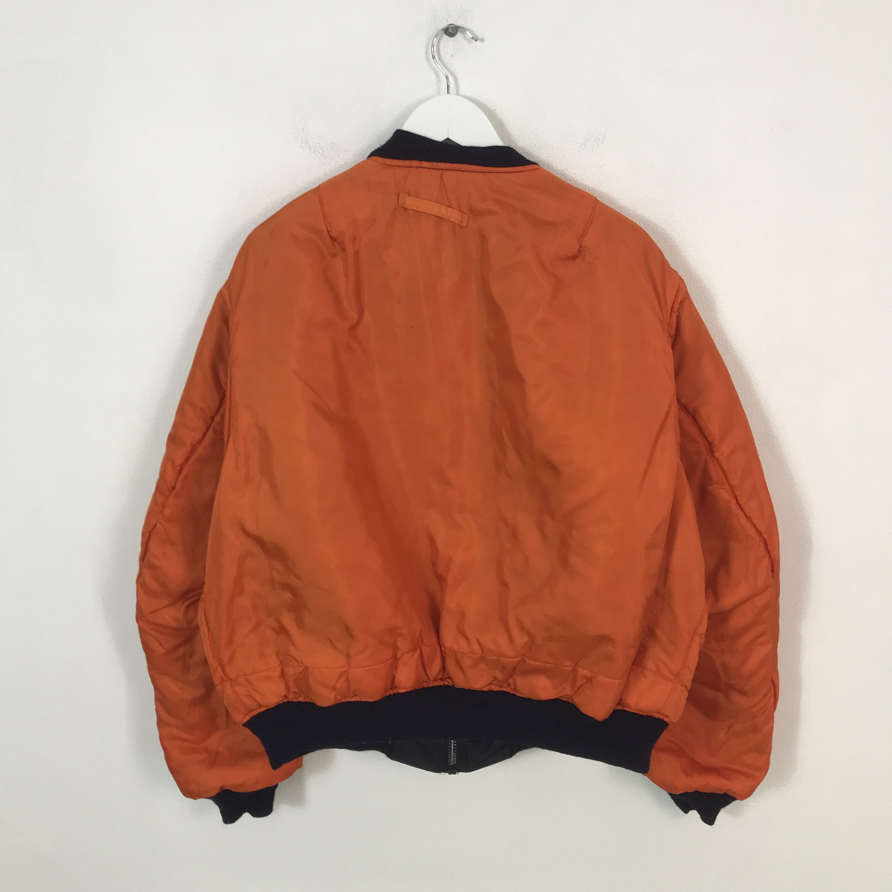 Vintage Vtg flyer's man intermediate Ma-1 Bomber jacket Size US XL / EU 56 / 4 - 4 Thumbnail