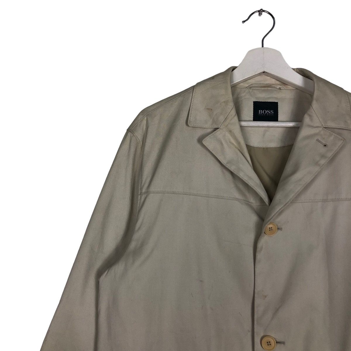 Japanese Brand 🔥Vintage Chore Jacket Worker Hugo Boss Size US M / EU 48-50 / 2 - 7 Thumbnail