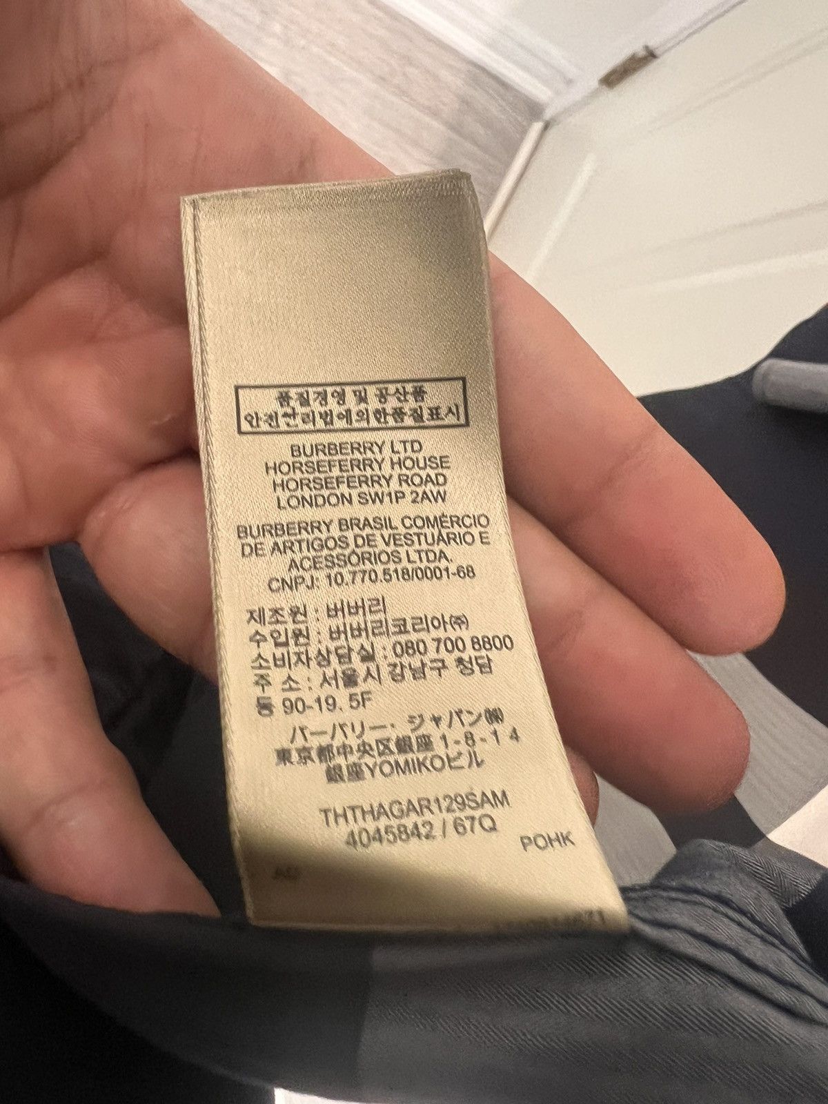 Burberry Burberry Shirt Size US L / EU 52-54 / 3 - 10 Thumbnail