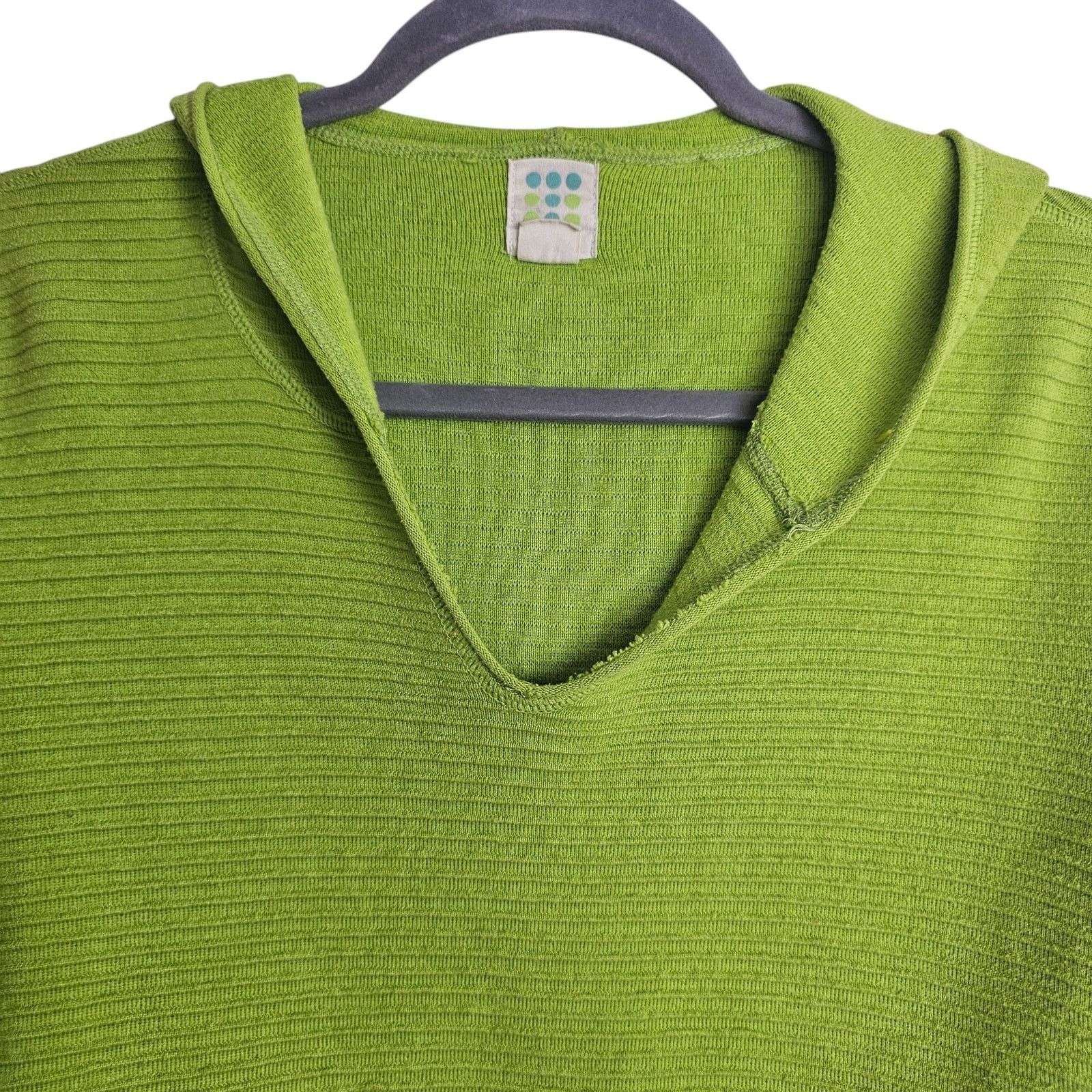 Titleist Title Nine Womens Mobetta 70 Hooded Knit Sweater Sporty L Size L / US 10 / IT 46 - 2 Thumbnail