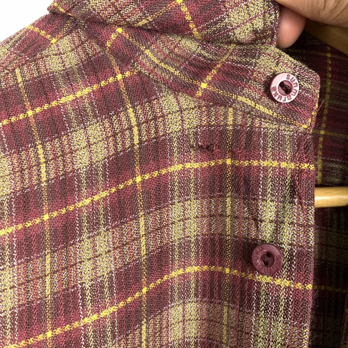 Flannel × Vintage Vintage Flannel Striped Single Pocket Shirt Size US M / EU 48-50 / 2 - 17 Thumbnail