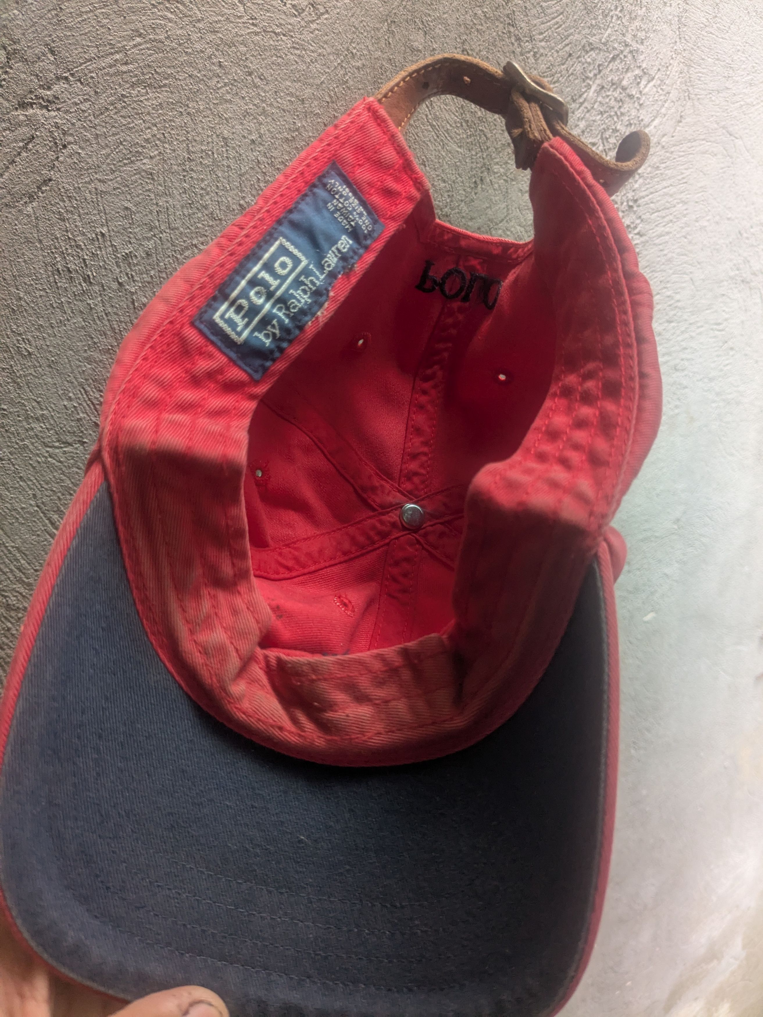 Polo Ralph Lauren polo Ralph Lauren vintage 90's cap authentic red classic Size ONE SIZE - 6 Thumbnail
