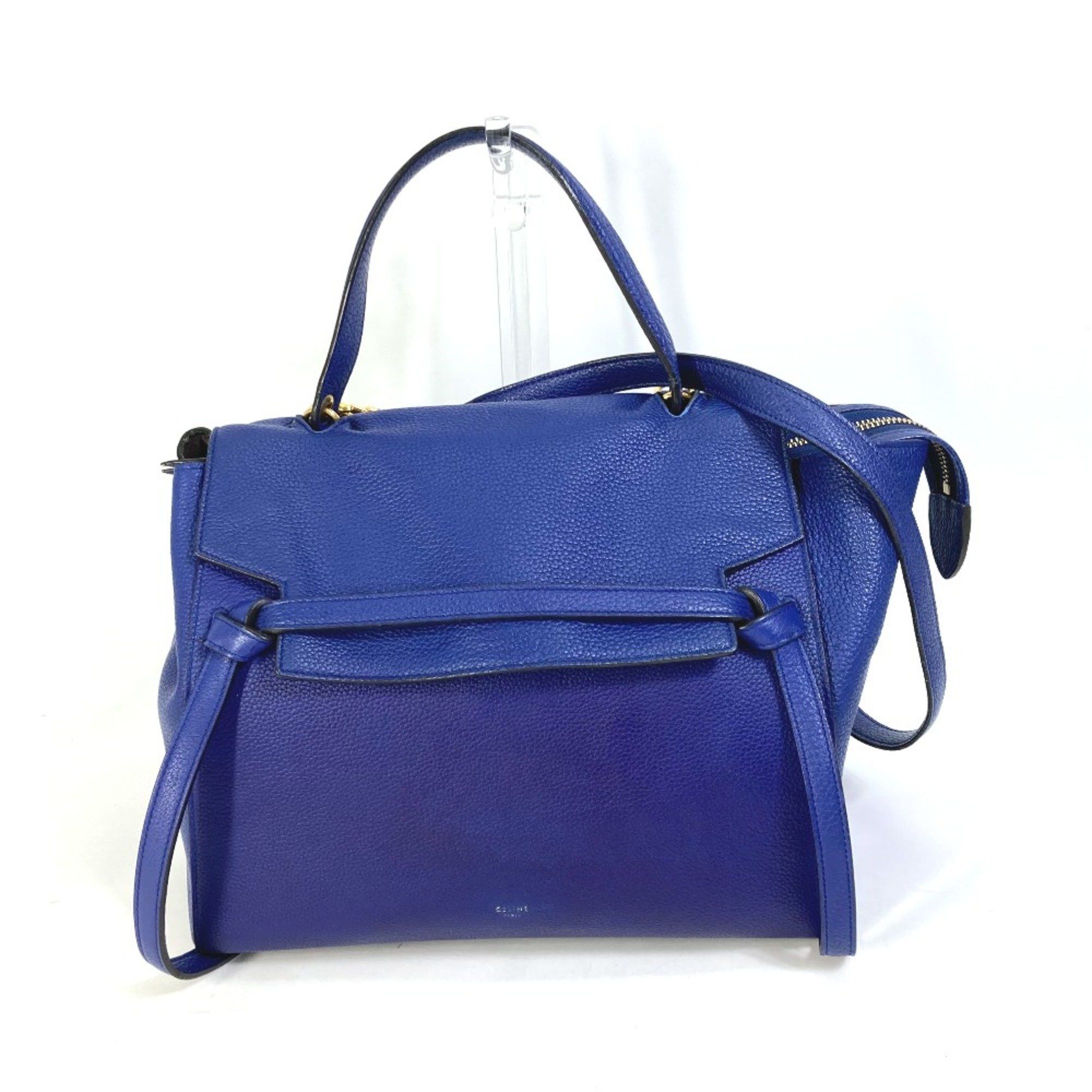 Celine CELINE Hand Bag Bag 2WAY bag Shoulder bag Shoulder Bag blue Size ONE SIZE - 1 Thumbnail