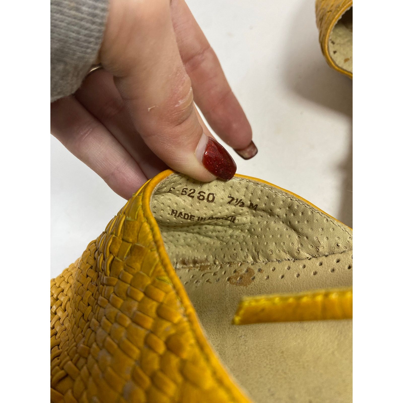 Cole Haan Cole Haan Wrap Around Yellow Sandals 7.5W Size US 7.5 / IT 37.5 - 3 Thumbnail