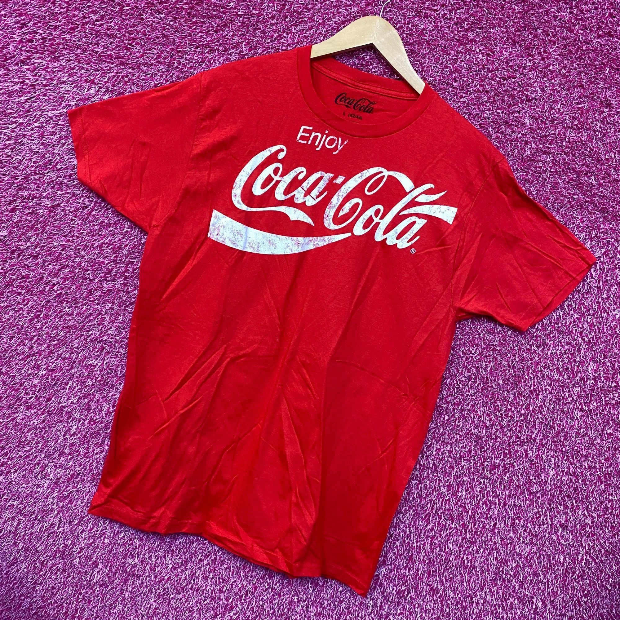 Coca Cola Coca-Cola Enjoy Coke Spell-Out Cursive Logo Promo Tee L Size US L / EU 52-54 / 3 - 3 Thumbnail