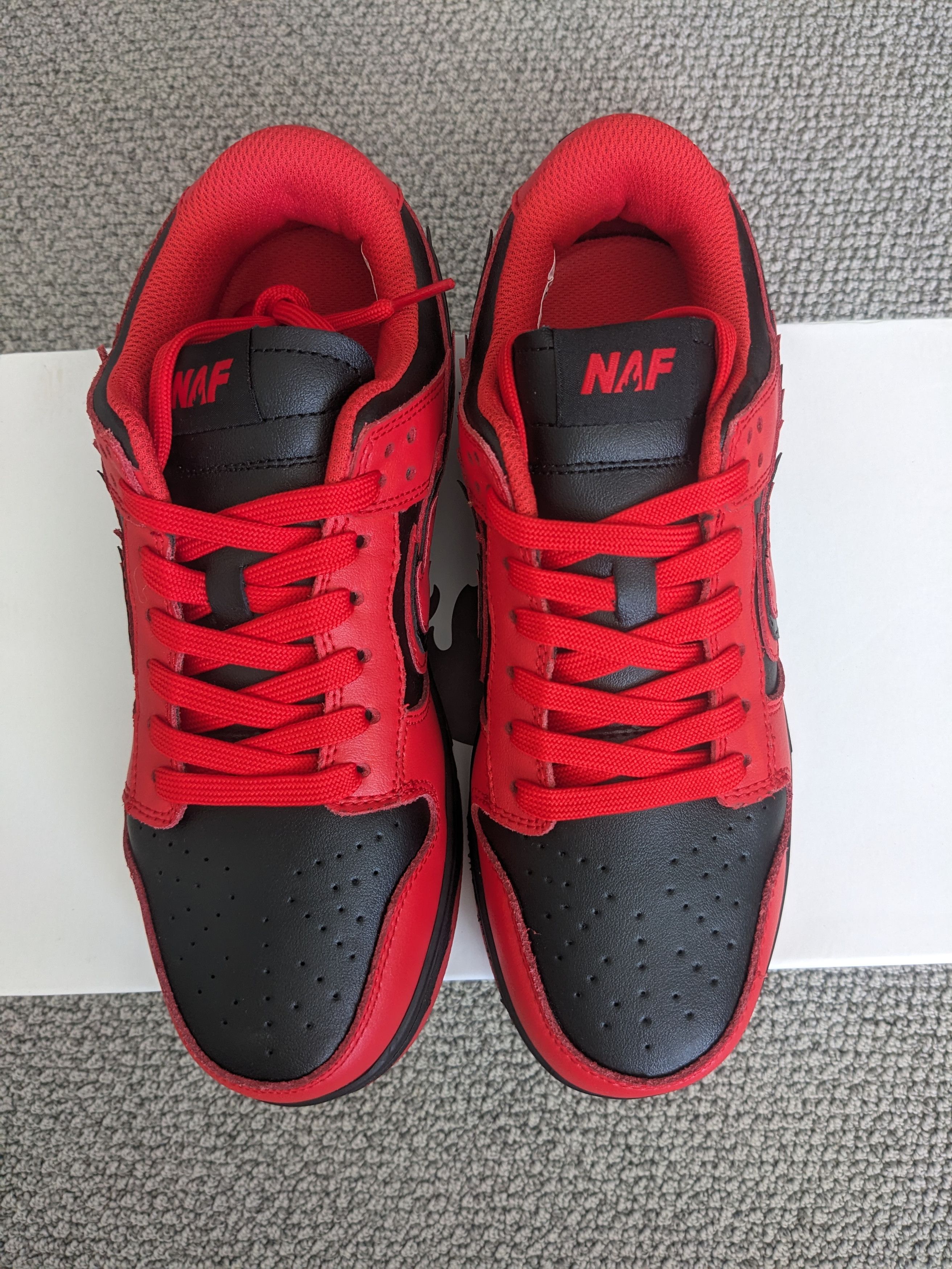 Other NAF Global Shoes In Red/Black Color Size US 8 / EU 41 - 4 Thumbnail
