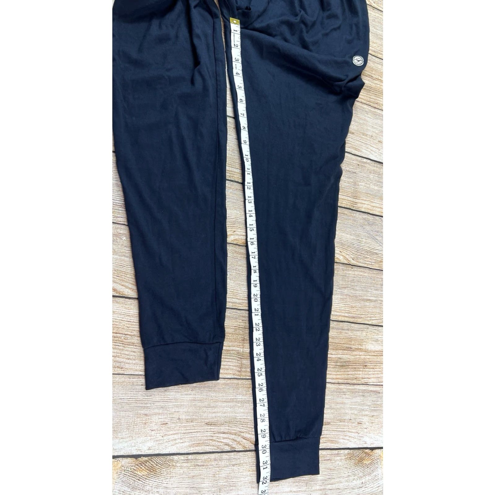 Vintage NWT Le Breve Joggers Lounge Sweatpants Pockets Men Blue Size L Size US 33 - 5 Thumbnail
