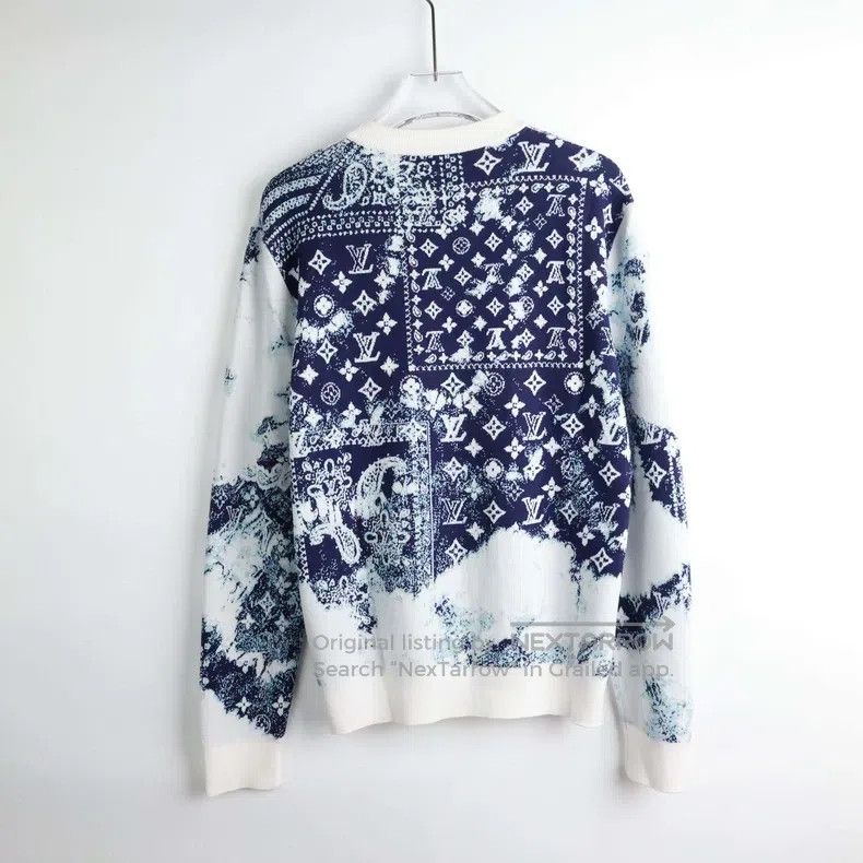 Louis Vuitton Louis Vuitton FW22 Full Tie-Dye Logo Cashew Turtleneck Pul Size US S / EU 44-46 / 1 - 2 Thumbnail