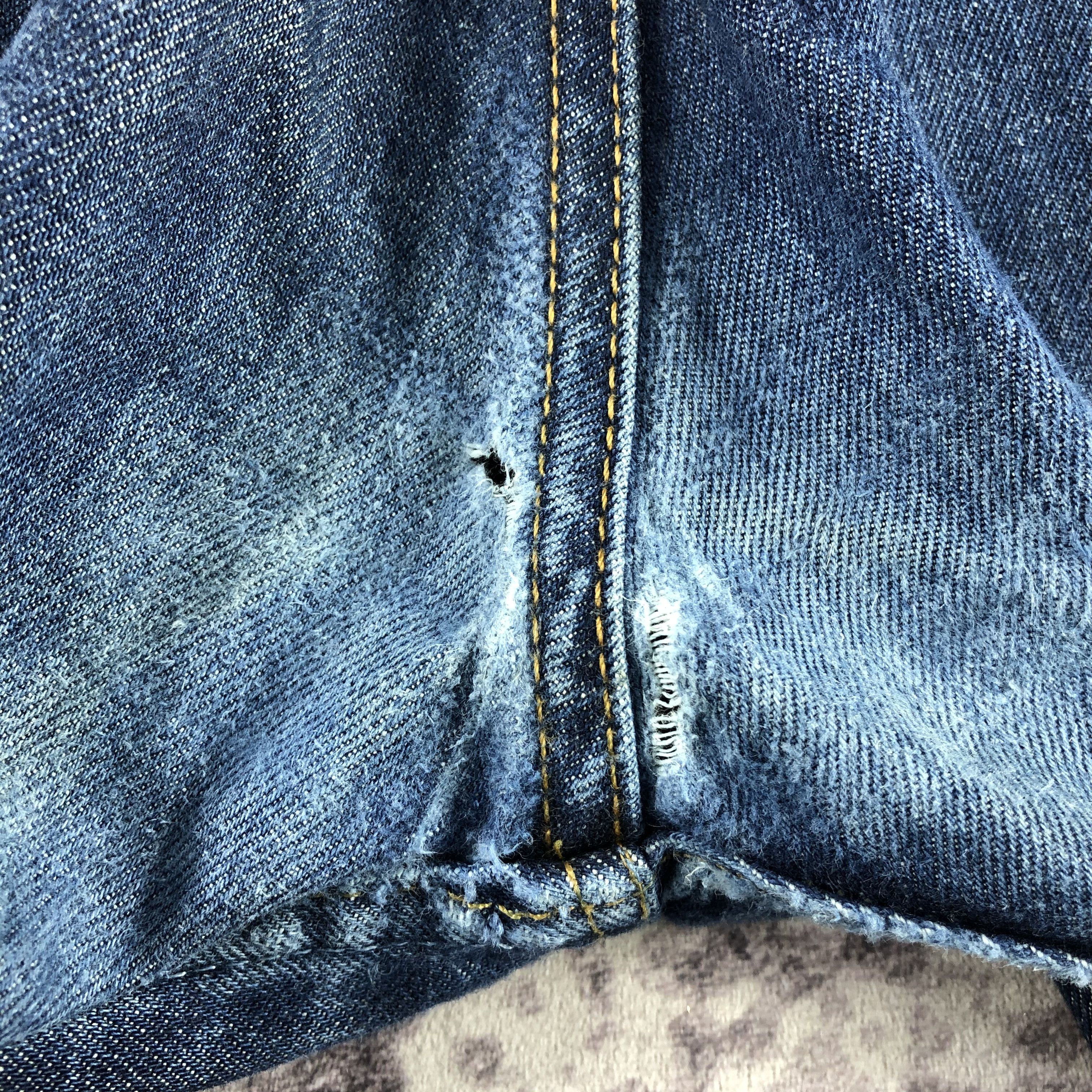 Levi's 90s Vintage Blue Wash Levis 501 Jeans-JM2717 Size US 39 - 5 Thumbnail