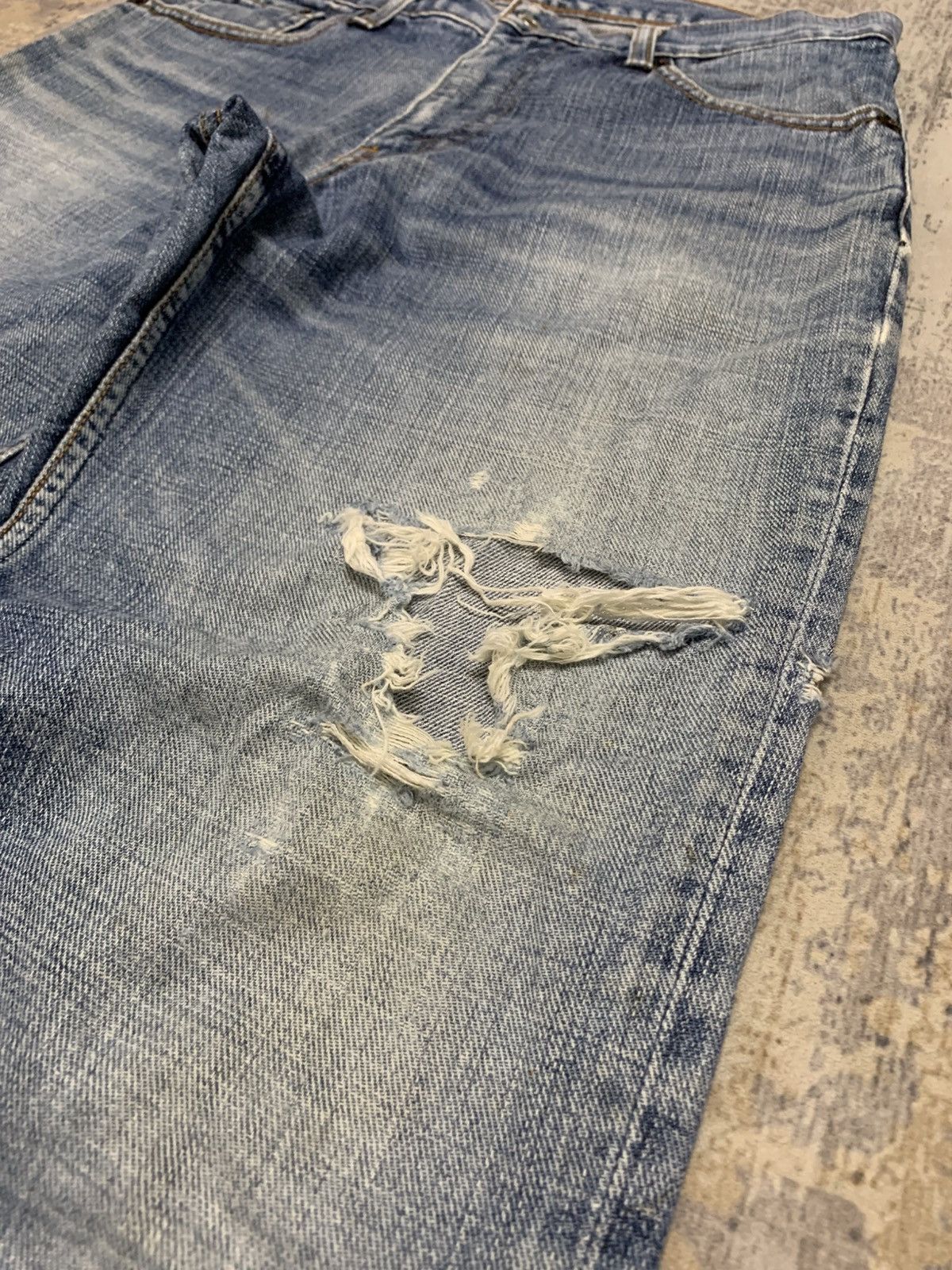 Levi's VTG Y2K Levi’s 533 Loose Straight Denim Jeans Faded Wash Size US 30 / EU 46 - 3 Thumbnail