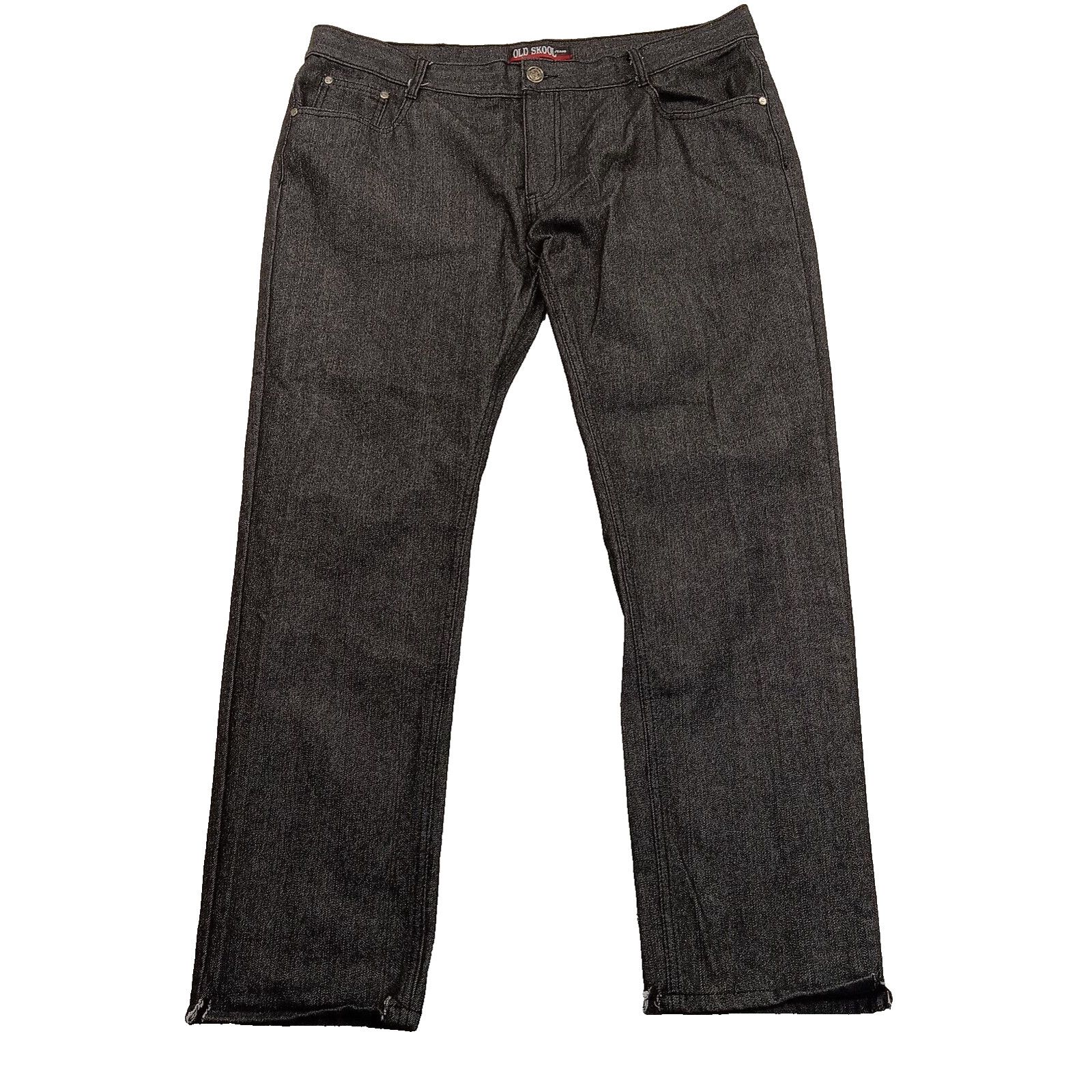 & Other Stories Old Skool Jeans 40 X 30 Western Straight Black Split Hem Size US 40 / EU 56 - 2 Thumbnail