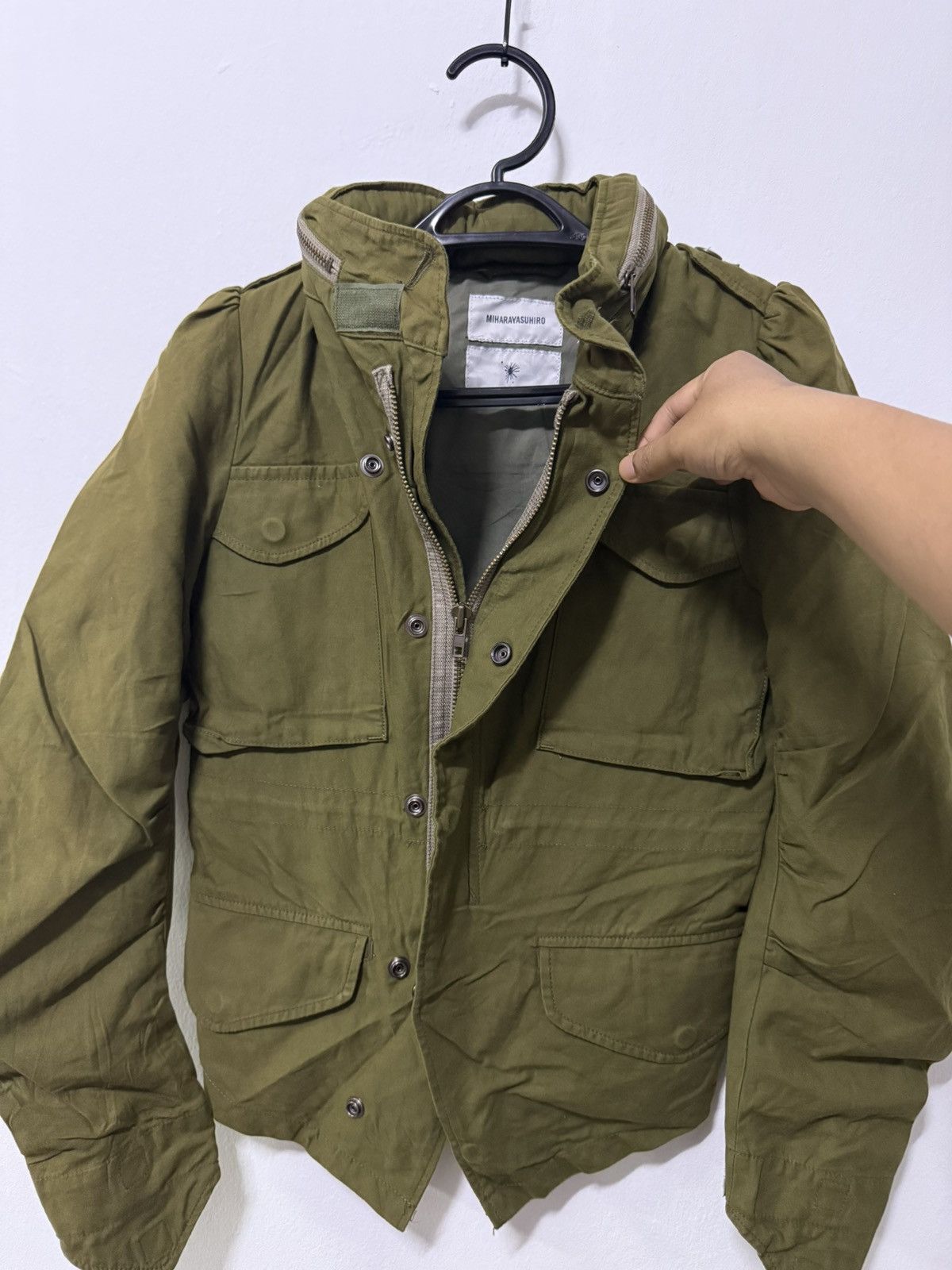 Maison MIHARA YASUHIRO Miharayasuhiro army Field jacket Four Pocket Size XS / US 0-2 / IT 36-38 - 5 Thumbnail