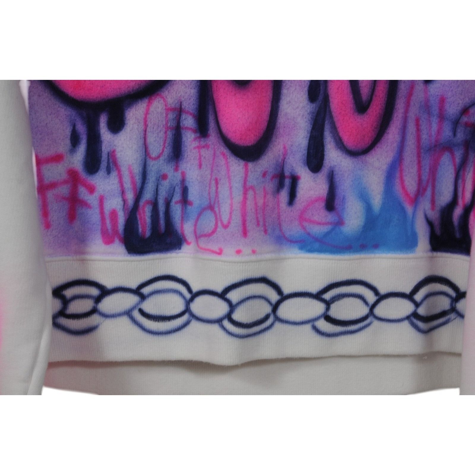Off-White Off White Babybrush Crewneck Graffiti Contour Sweater Size US XL / EU 56 / 4 - 6 Thumbnail