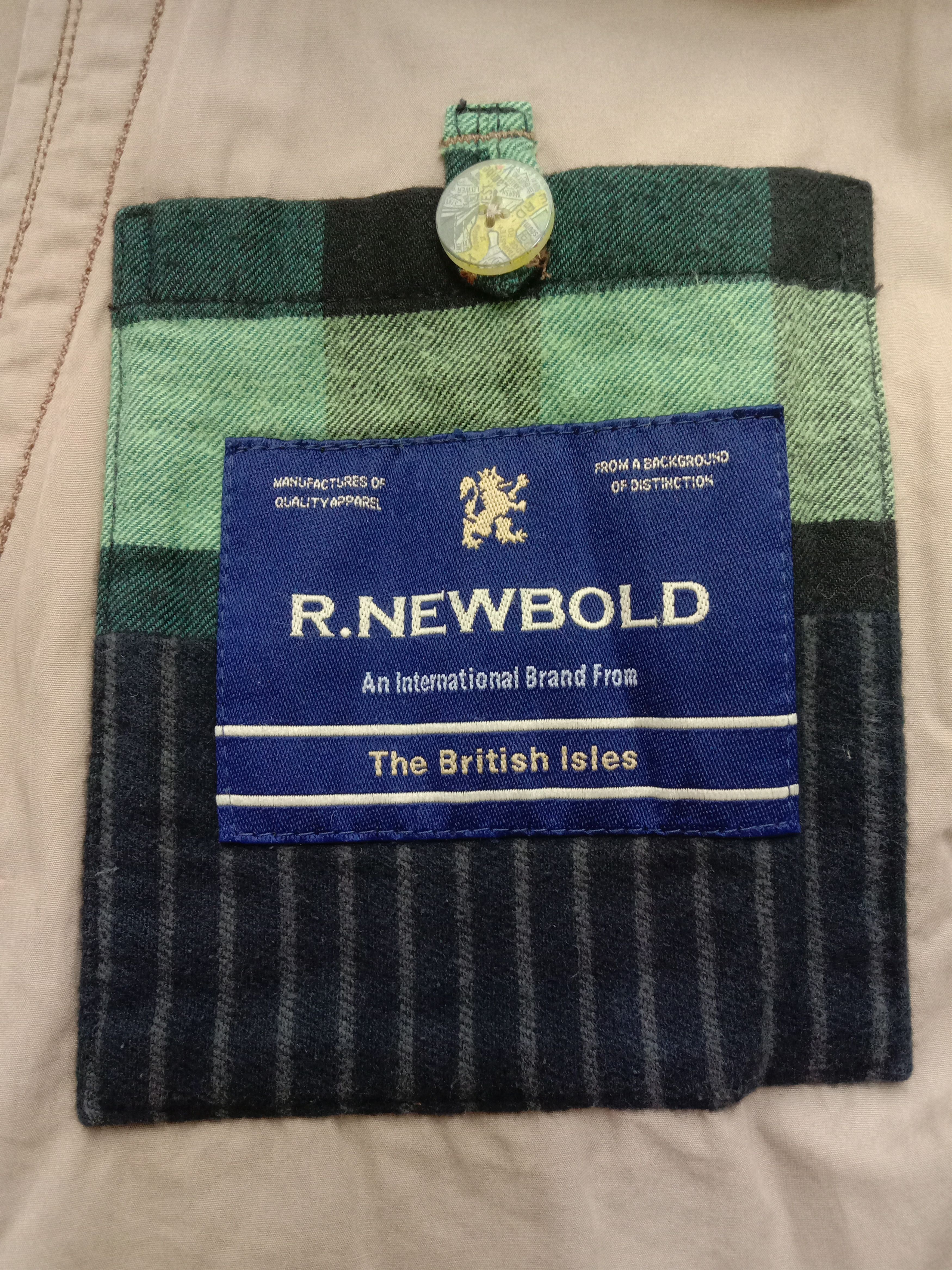 R.Newbold Vintage R.Newbold The British Isles Hoodie Jacket Size US M / EU 48-50 / 2 - 7 Thumbnail