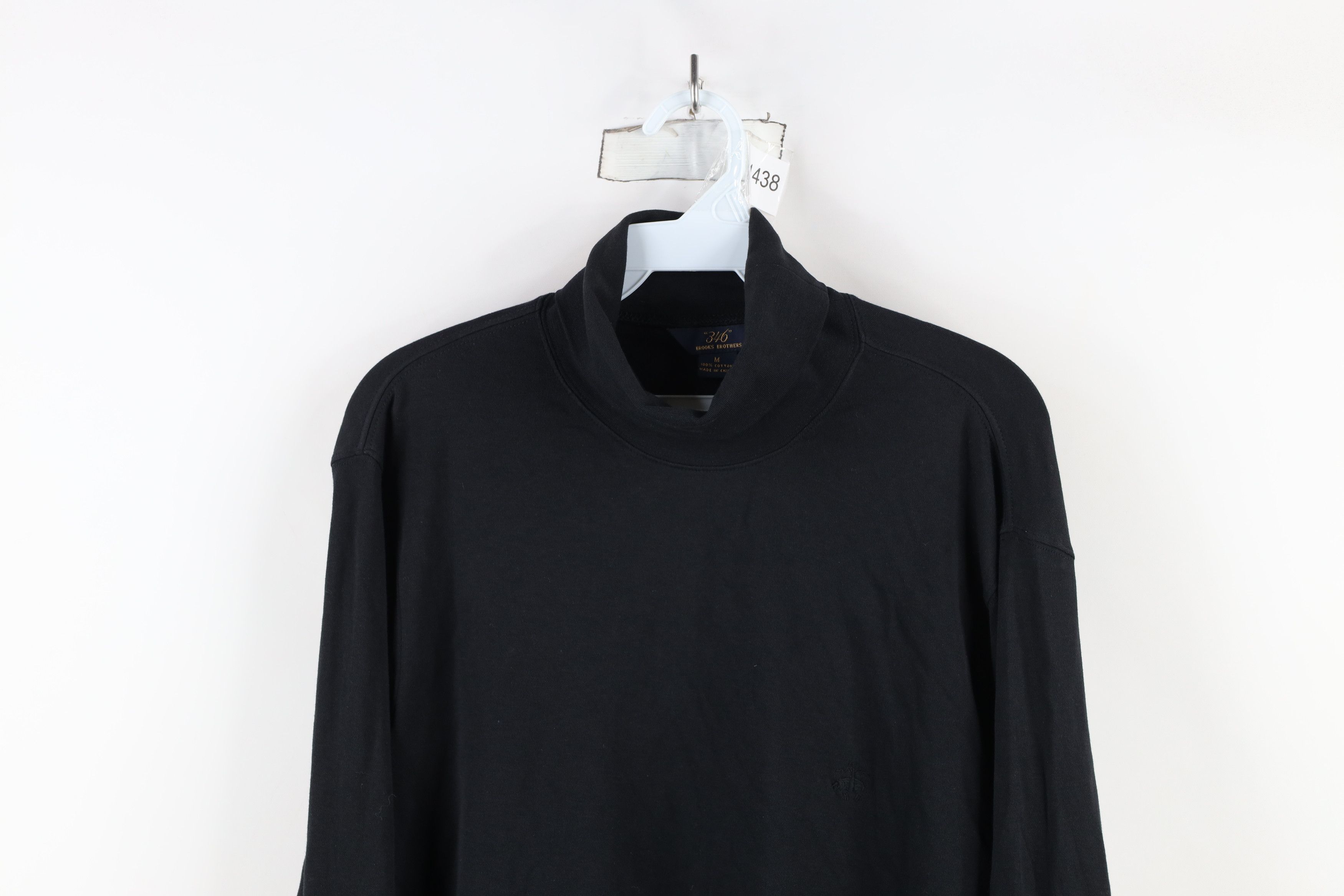 Brooks Brothers × Vintage Vintage Brooks Brothers Long Sleeve Turtleneck T-Shirt Size US M / EU 48-50 / 2 - 2 Thumbnail