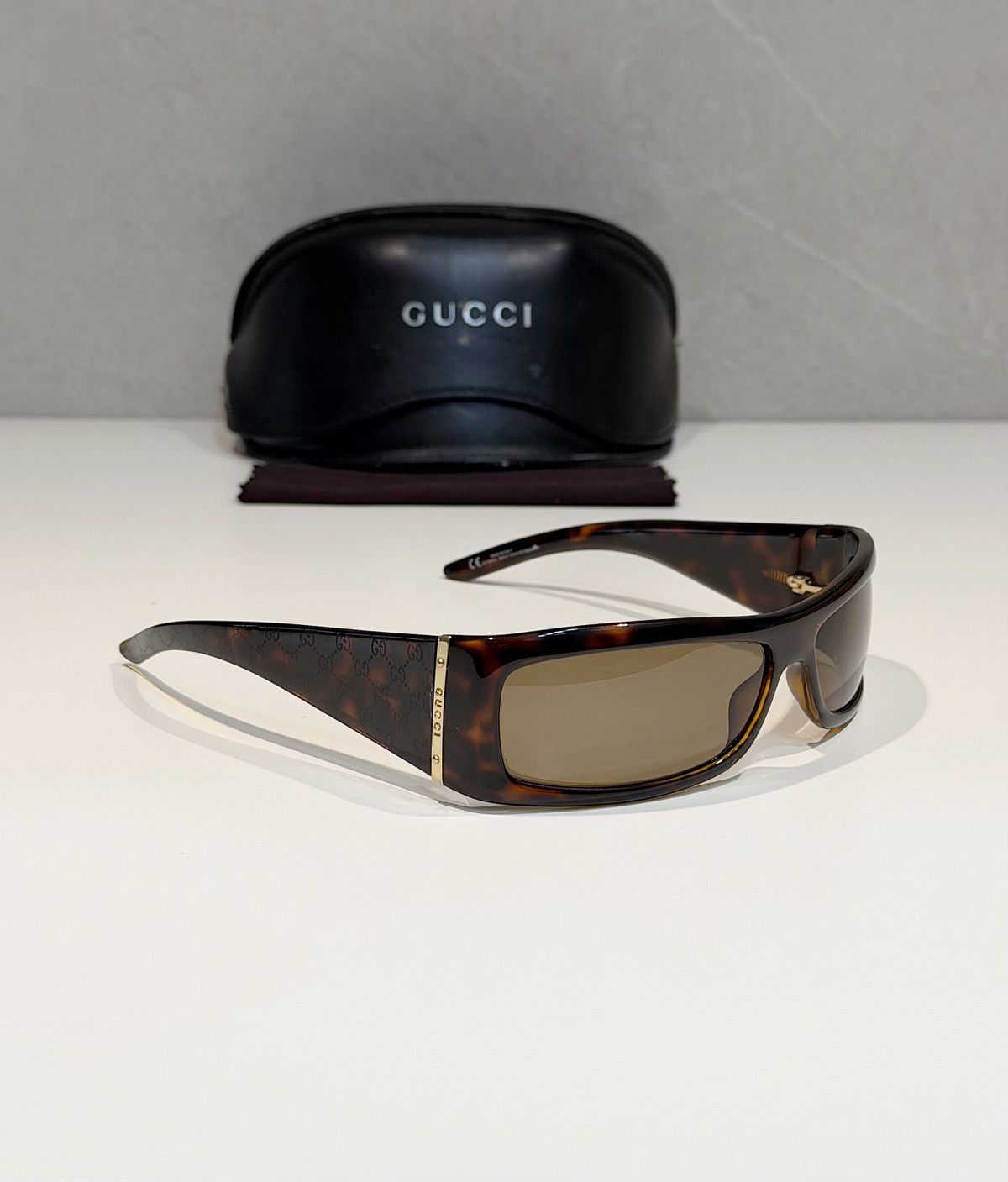 Gucci × Tom Ford × Vintage GUCCI by Tom Ford G Logo Sunglasses GG