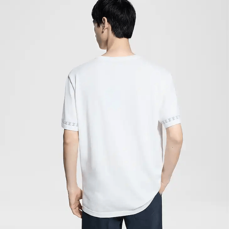 Louis Vuitton Short-Sleeved Cotton Crewneck Size US S / EU 44-46 / 1 - 3 Thumbnail