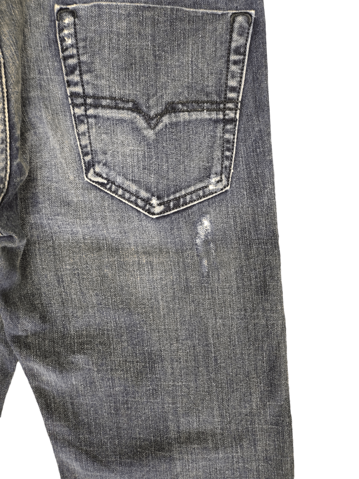 Diesel Vintage Y2k Diesel Viker Distressed Denim Jeans Streetwear Size US 29 - 19 Thumbnail