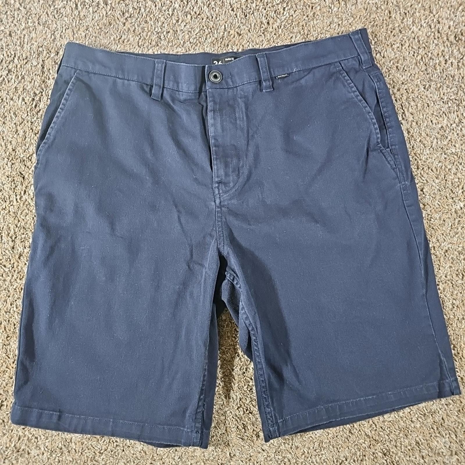 Hurley Hurley Sz 36 Navy Blue Shorts Size US 36 / EU 52 - 1 Thumbnail