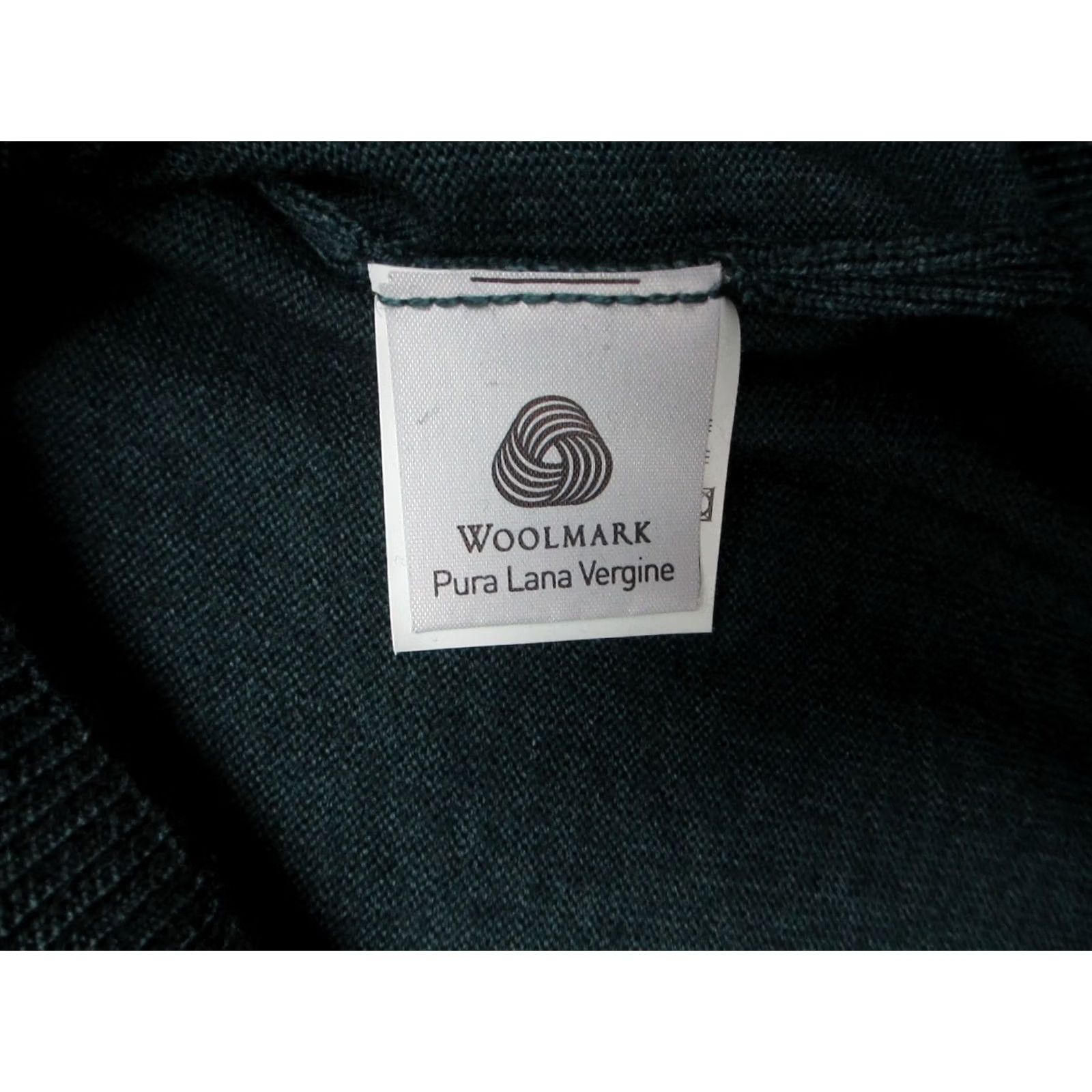 Vintage YRS Years Movement Sweater Mens XL Forest Green Merino Wool Knit V-Neck Pullover Size US XL / EU 56 / 4 - 6 Thumbnail