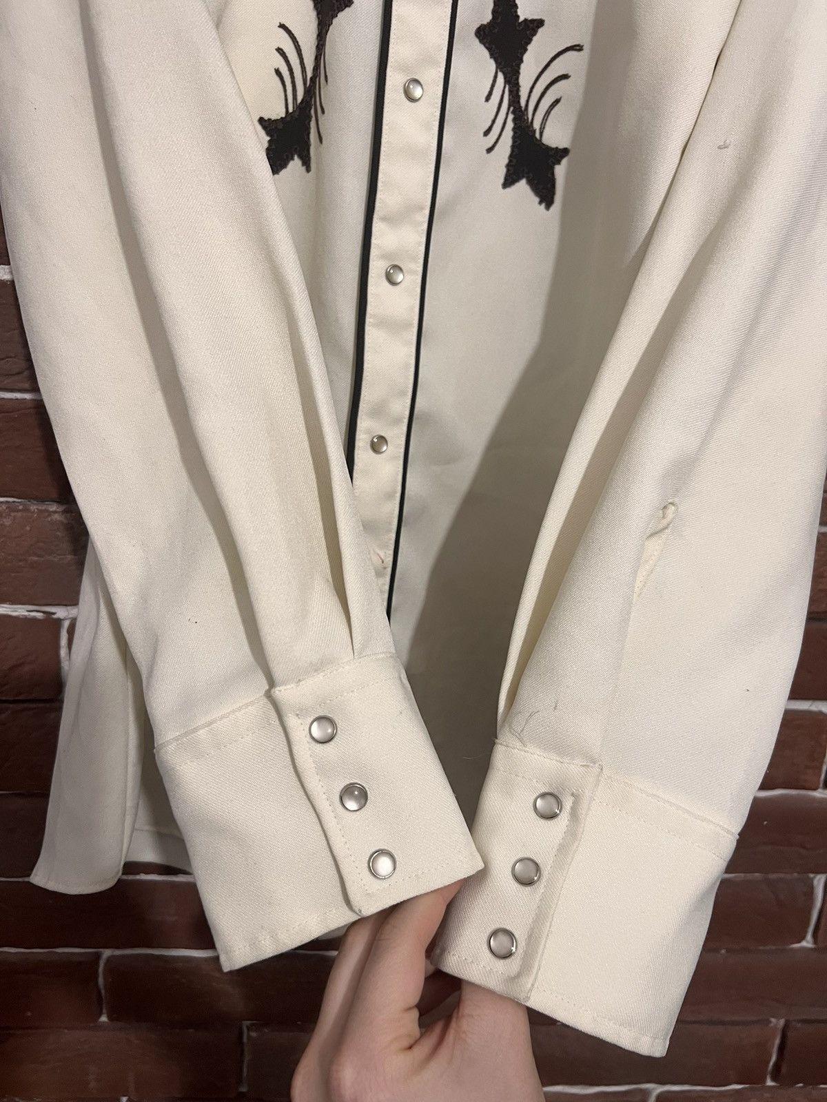 Other Vintage 80s Miller Cowboy Western Button Up Shirt Hype Rare Size US M / EU 48-50 / 2 - 5 Thumbnail