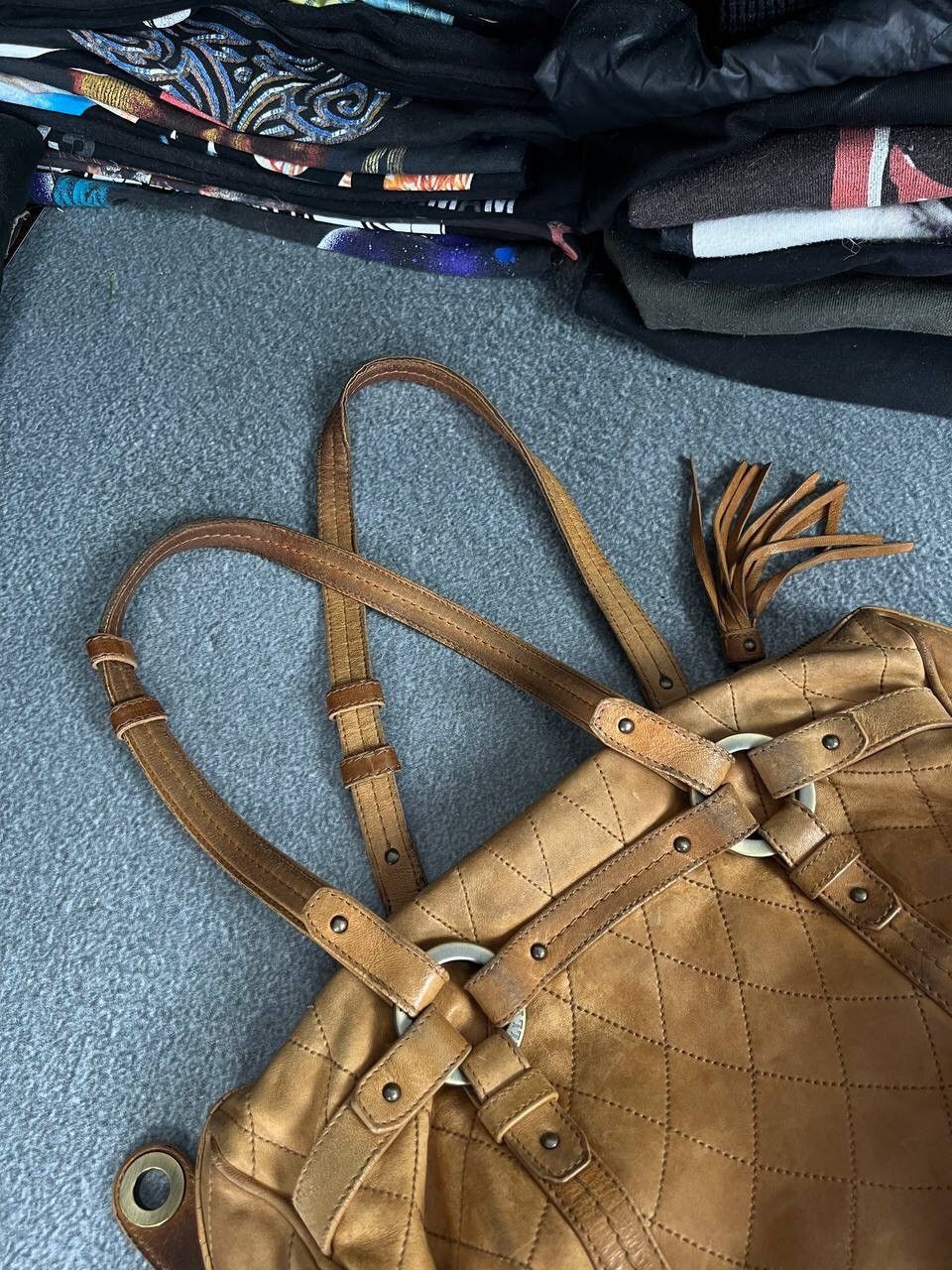 Bally Bally Vintage 90's Luxury Leather Retro Handle Bag Size ONE SIZE - 9 Thumbnail