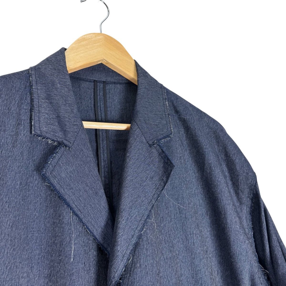 Giuliano Fujiwara 🌟GIULIANO FUJIWARA STYLE DISTRESS OVERCOAT JACKET Size US S / EU 44-46 / 1 - 6 Thumbnail