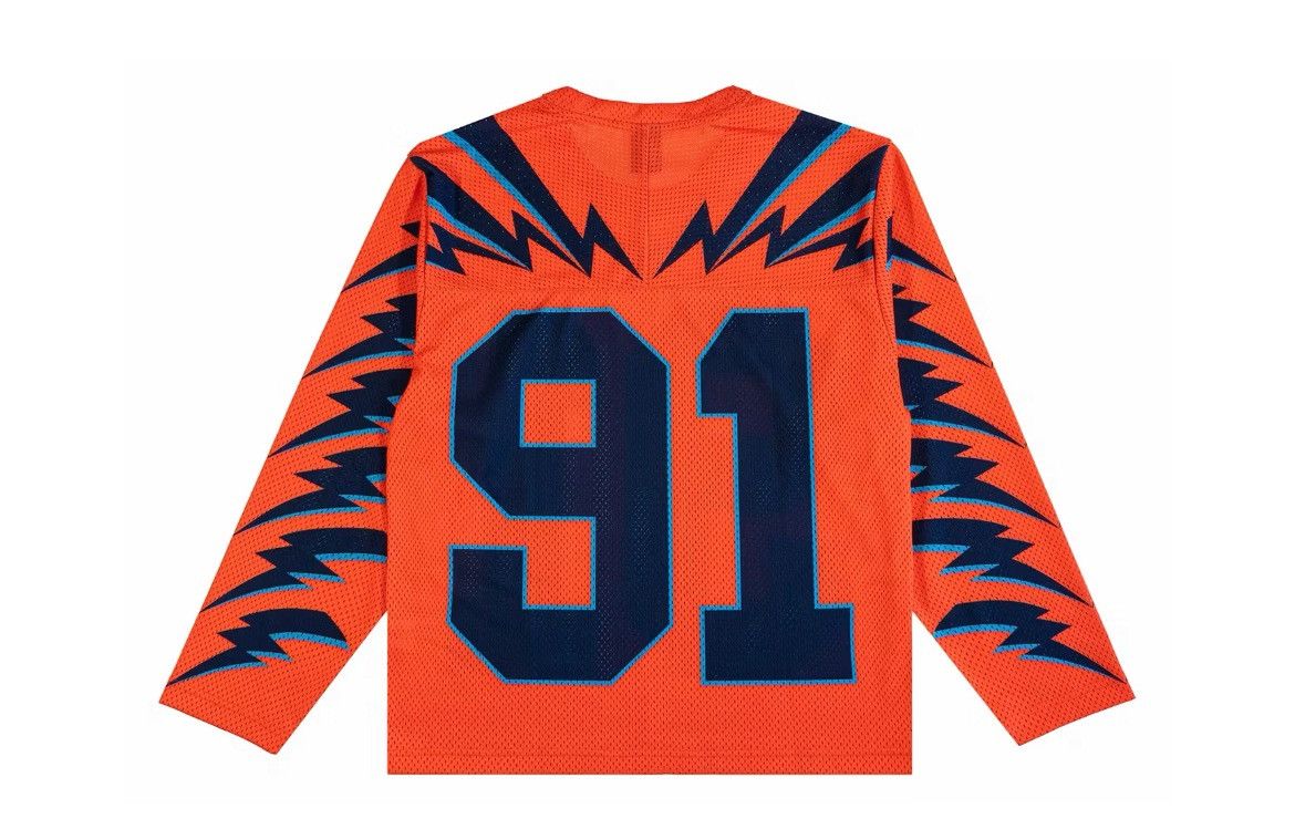 Eric Emanuel Eric Emanuel sport jersey 91 Orange & blue large Size US L / EU 52-54 / 3 - 2 Thumbnail