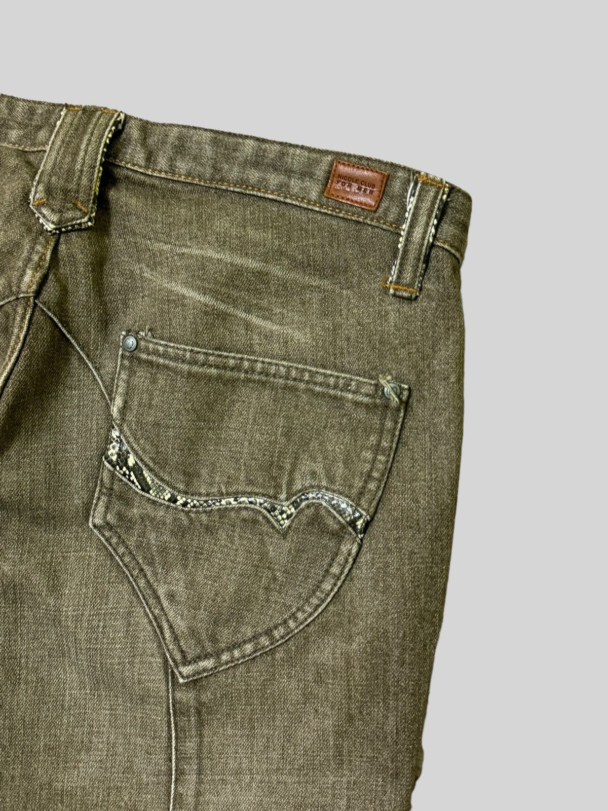 Nicole Club Nicole Club For Men Snake PocketFlare Design Jeans Size US 32 / EU 48 - 13 Thumbnail