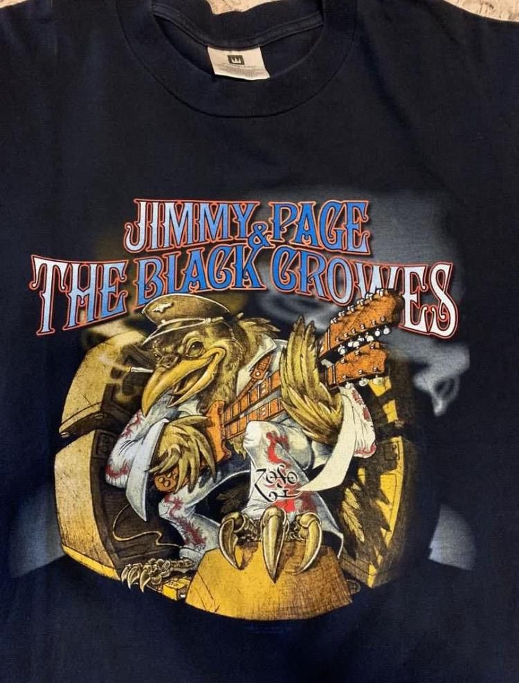 Band Tees Jimmy Page & The Black Crowes Concert T-Shirt Size US XL / EU 56 / 4 - 3 Thumbnail