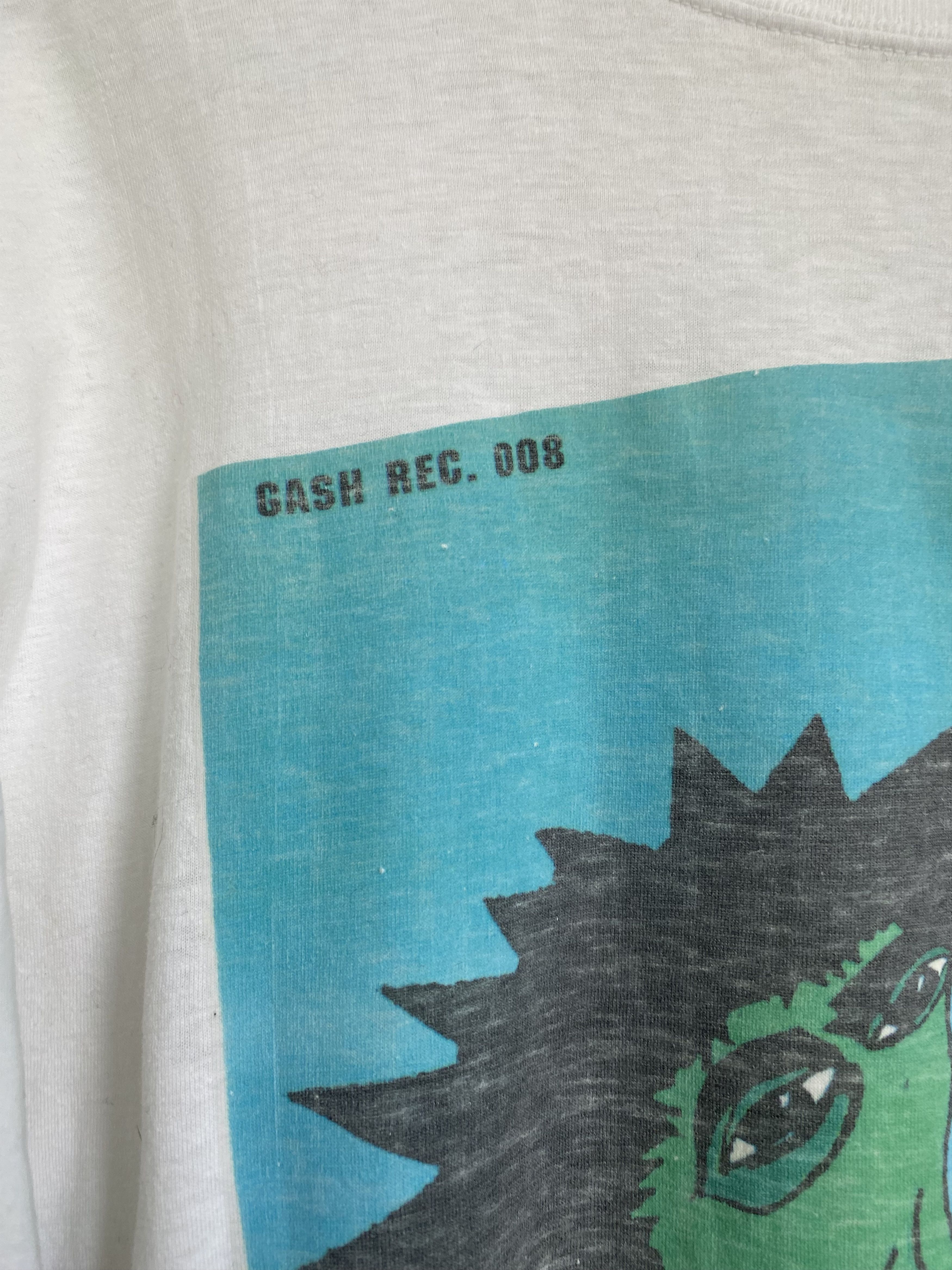 Band Tees × Vintage Vintage 90s Gash records mark gamble house music t-shirt Size US L / EU 52-54 / 3 - 3 Thumbnail