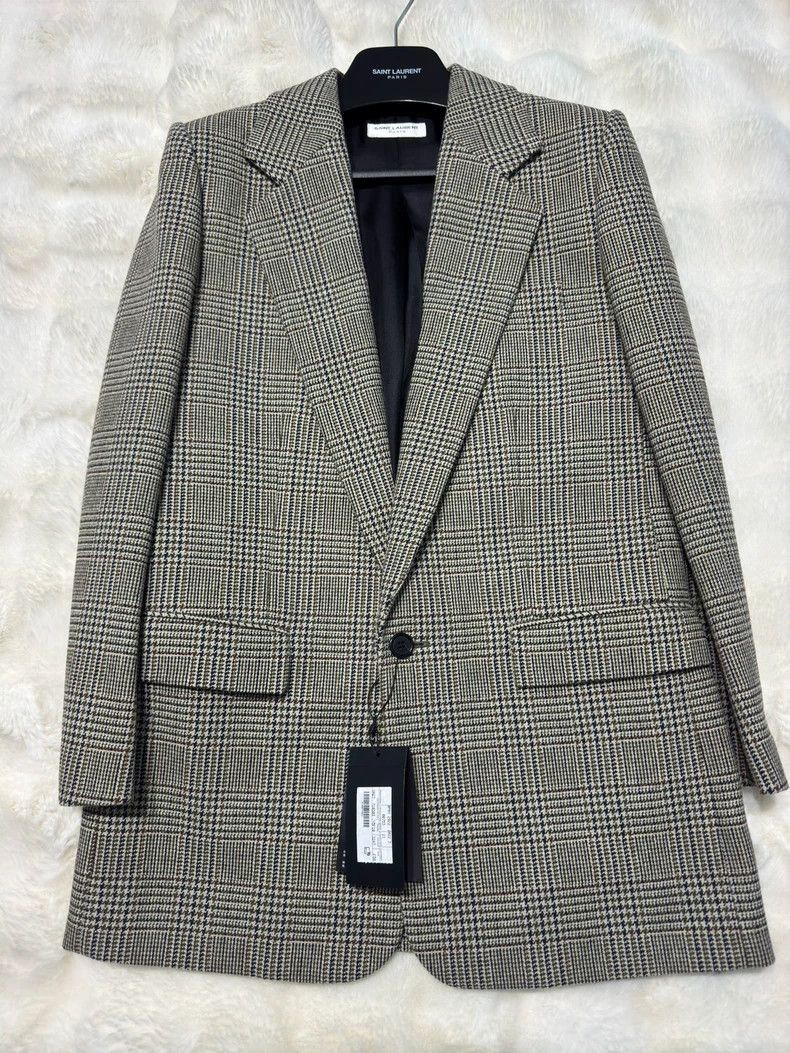 Saint Laurent Paris Saint Laurent Paris Saint Laurent Paris Plaid women's jack Size US M / EU 48-50 / 2 - 1 Thumbnail