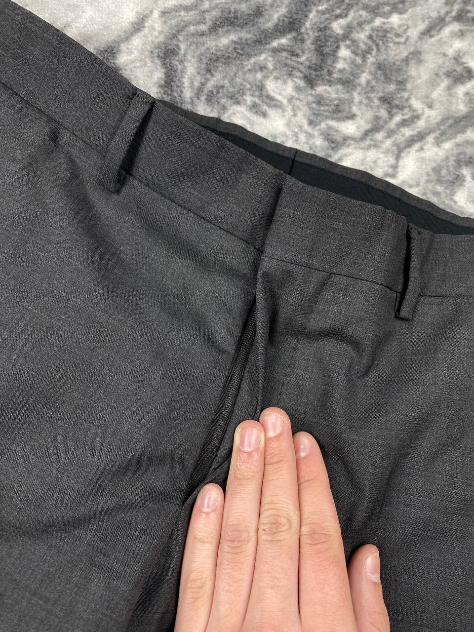 Prada Prada Classic Suit Wool Blazer And Pants Size 44R - 13 Thumbnail