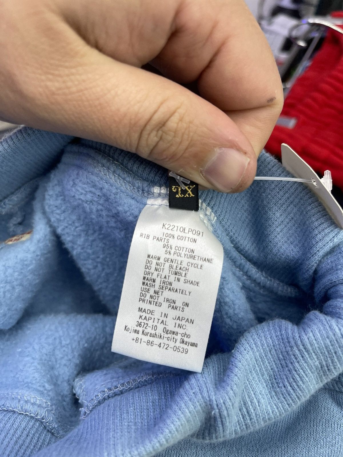 Kapital Kapital flare Sweatpants (blue) Size US 32 / EU 48 - 6 Thumbnail