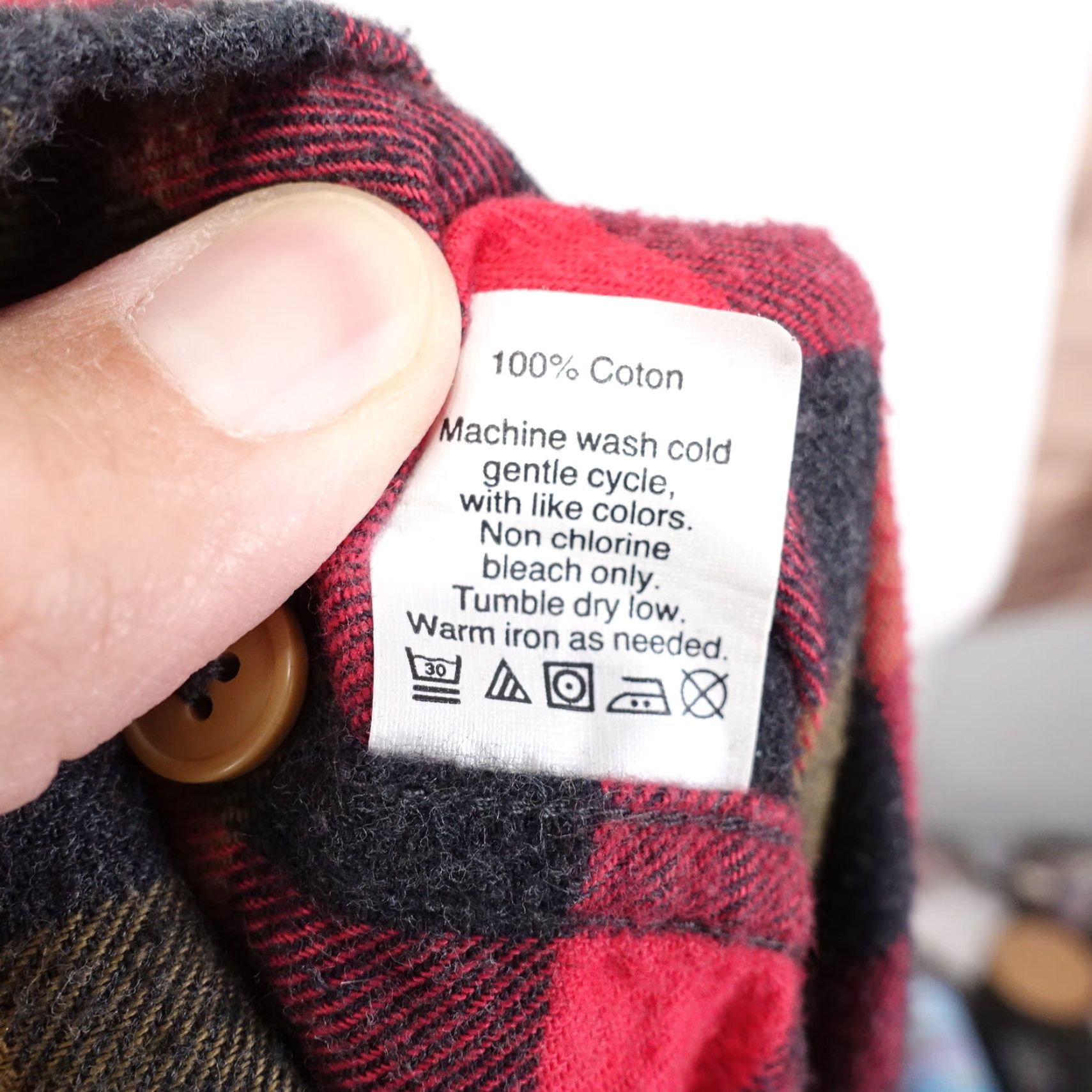 J.Crew J.CREW Shirt Mens Large Multicolor Flannel Cotton Long Sleeve Button-Down Size US L / EU 52-54 / 3 - 6 Thumbnail