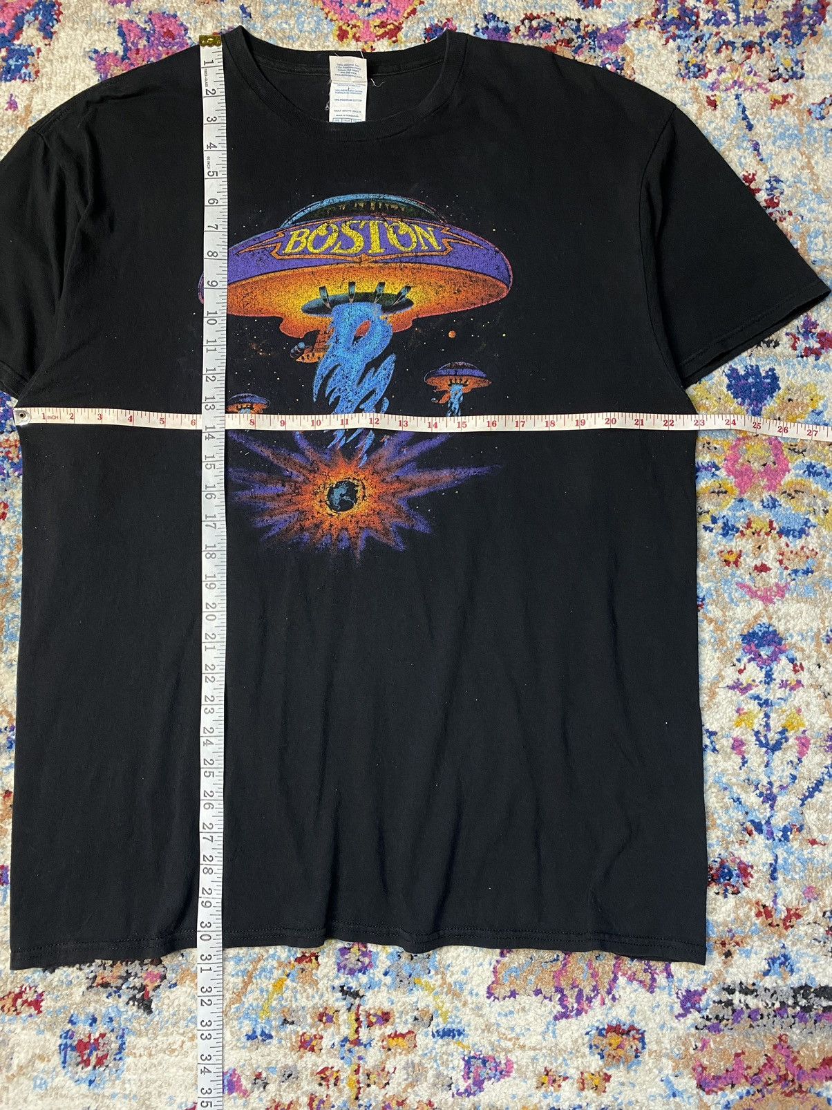 Band Tees 2002 Boston Band T Shirt Spaceship Delta Tag XL Size US XL / EU 56 / 4 - 6 Thumbnail